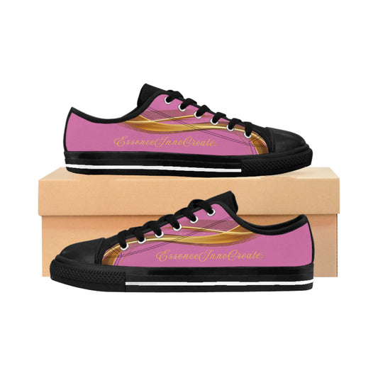 Ladies EssenceInnoCreate Striped | LowTop Sneakers | Light Pink