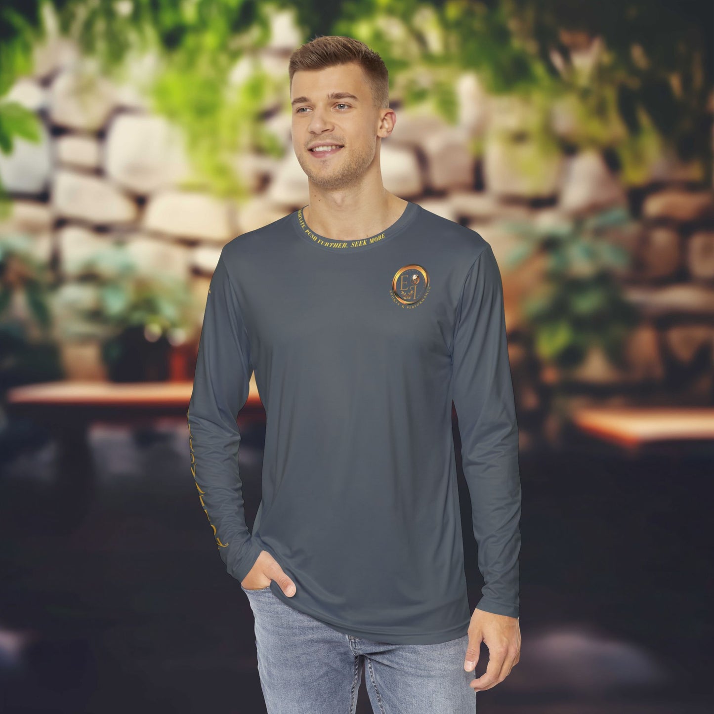 Seek More Performance VIII | EI Sports Long Sleeve | Dark Grey