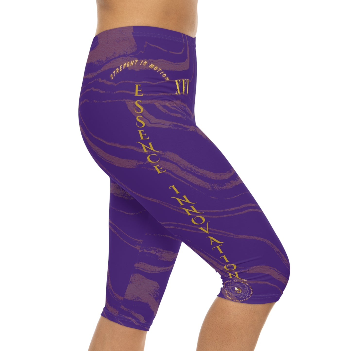 Seek More CLS XVI | Capri Leggings | EI Sports | Purple