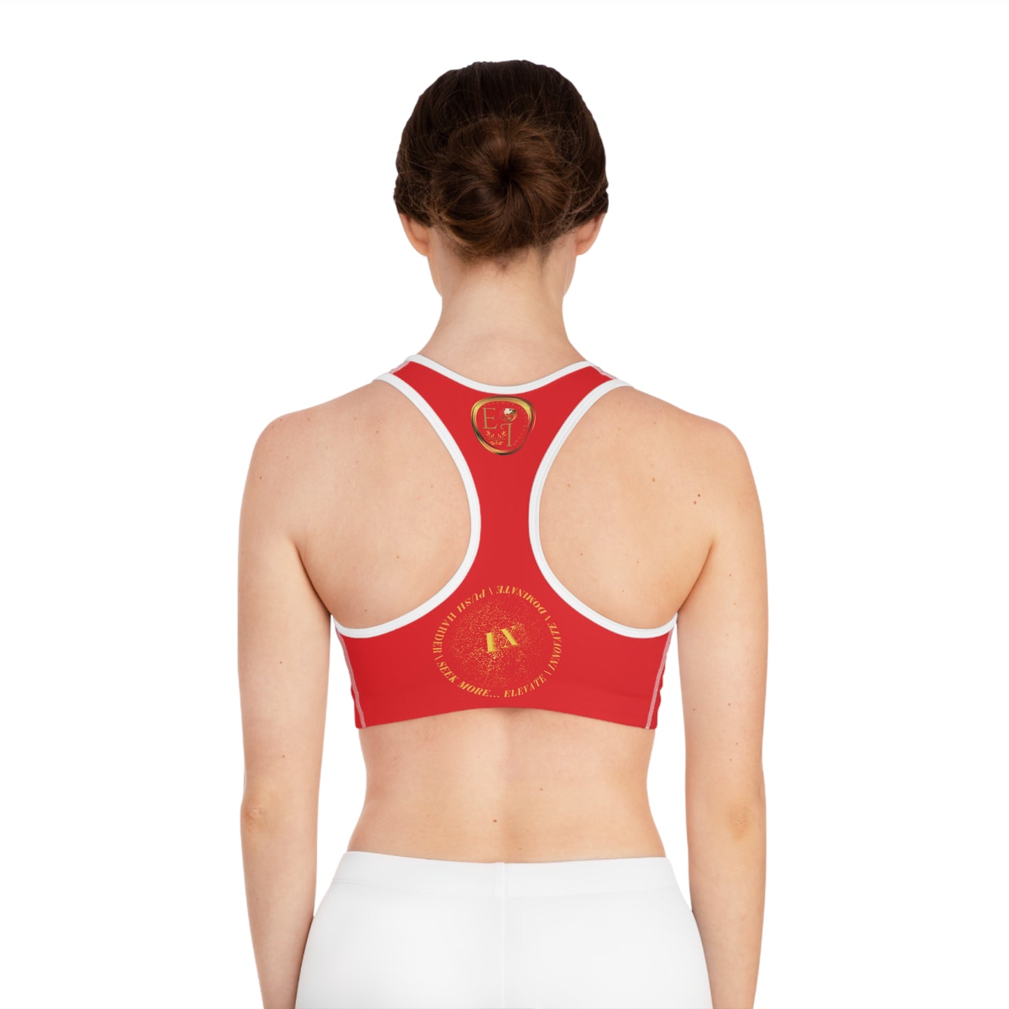 Seek More SB IX | EI Sports Bra | Red