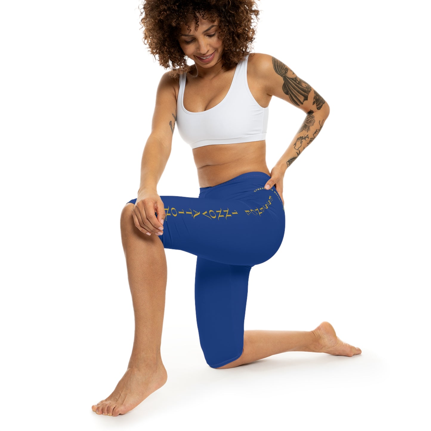 Seek More CL XIII | Capri Leggings | EI Sports | Dark Blue