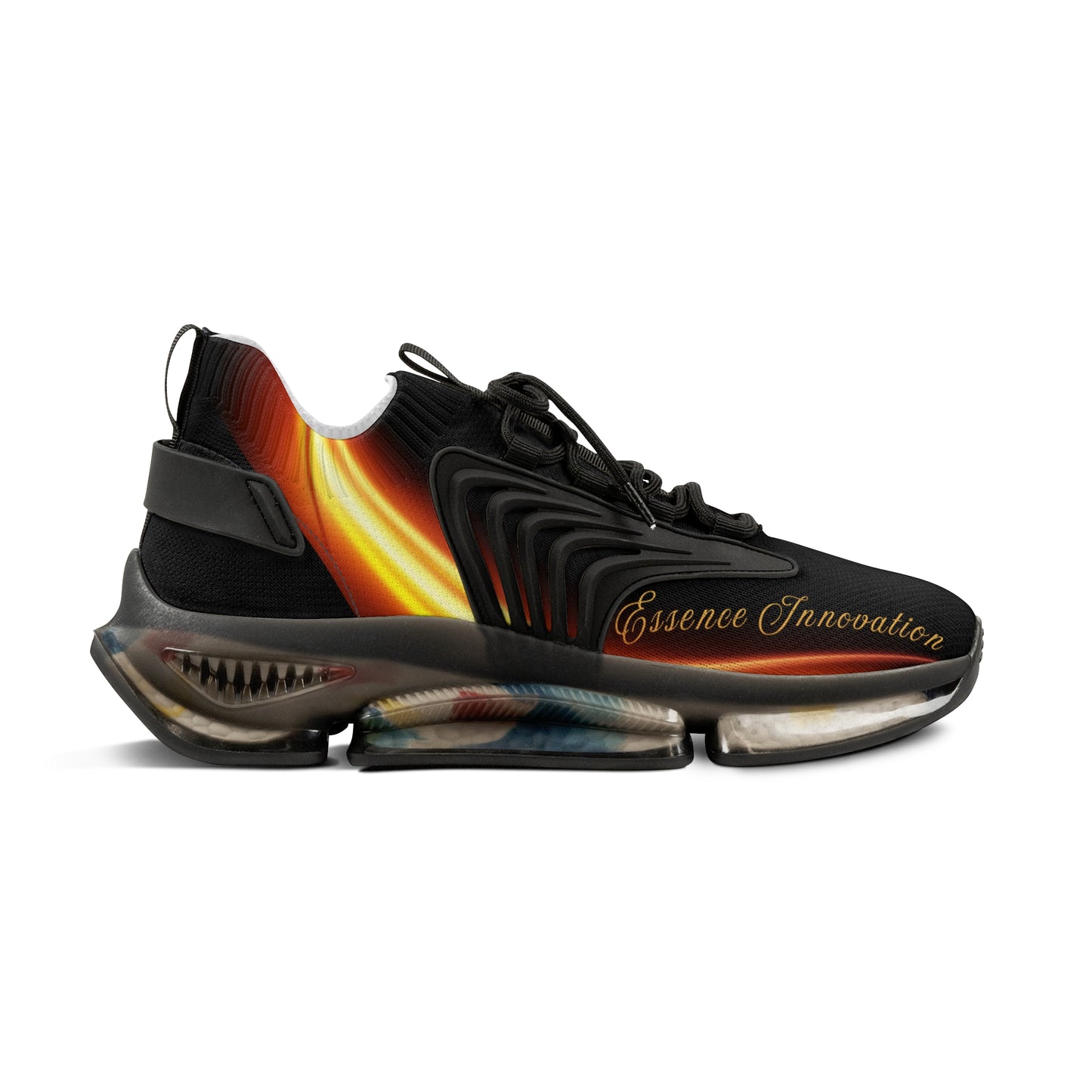 Black Trendsetter Flame Black | Men’s Performance Sneakers | Black Sole