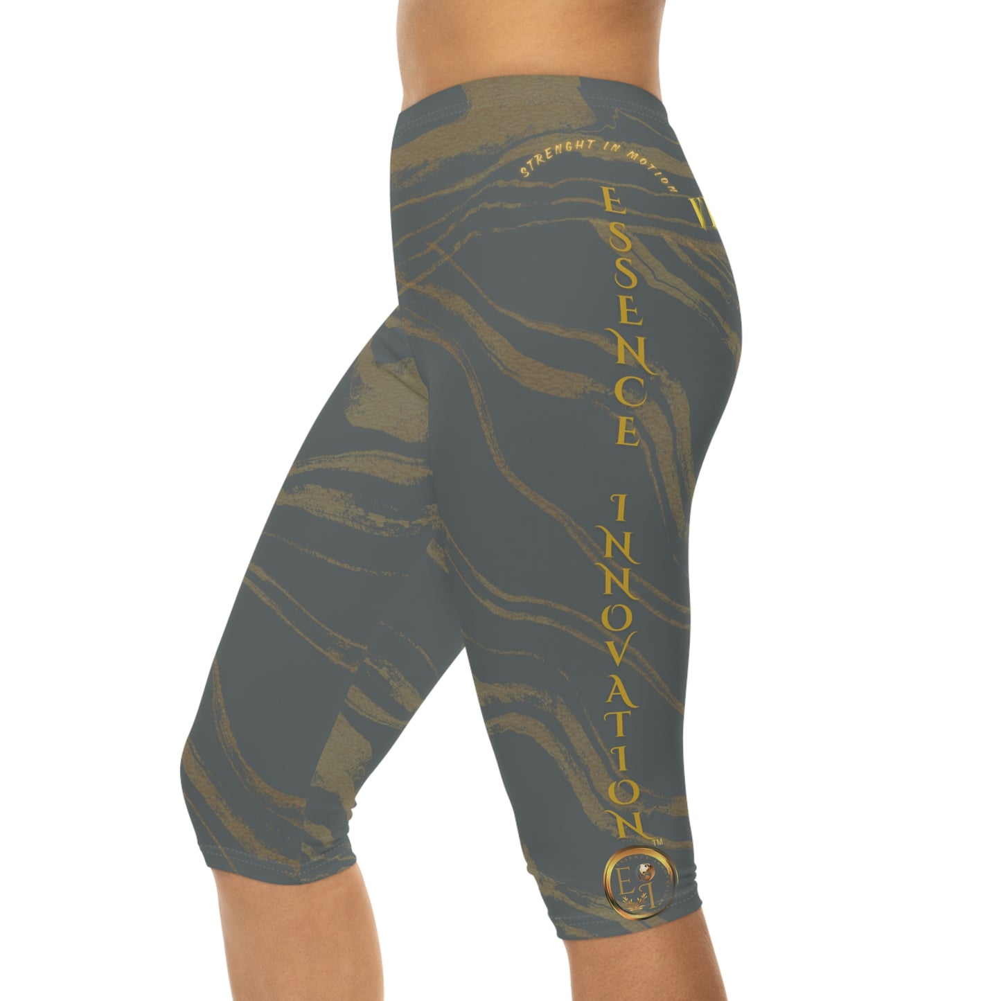 Seek More CLS VIII | Capri Leggings | EI Sports | Dark Grey