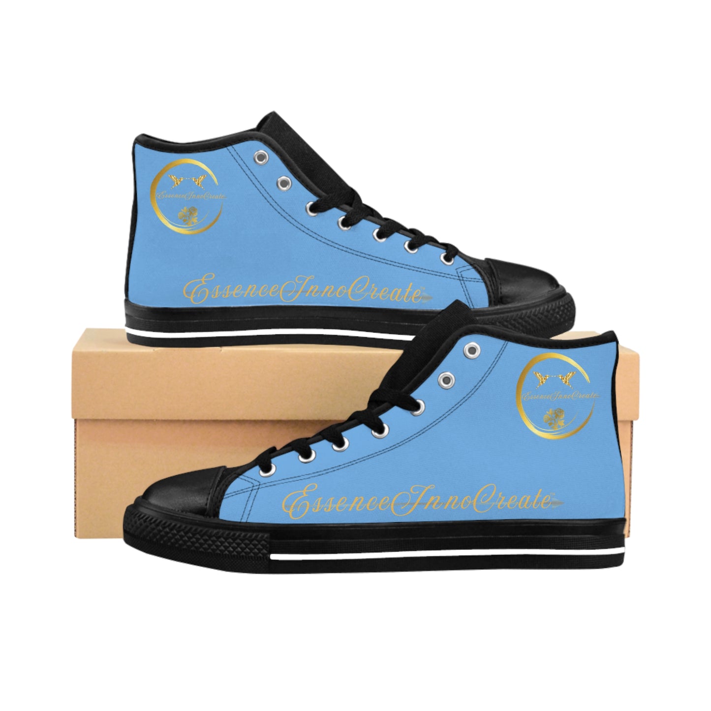 Ladies EssenceInnoCreate Streetwear | HighTop Sneakers | Light Blue
