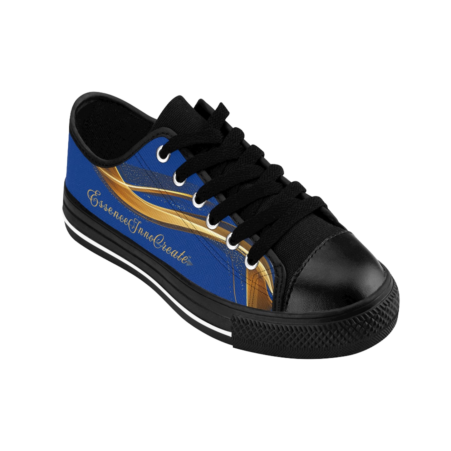 Ladies EssenceInnoCreate Striped | LowTop Sneakers | Dark Blue