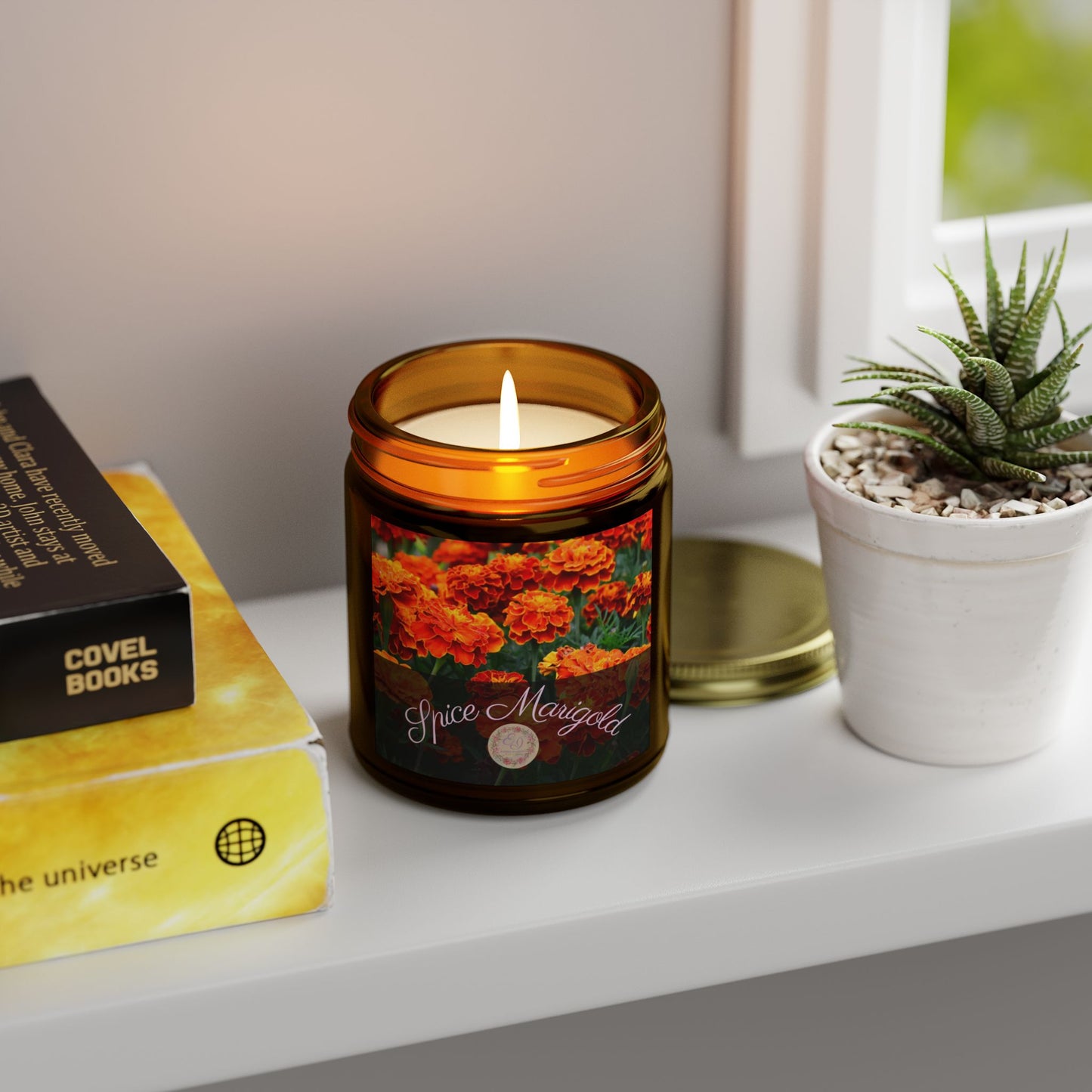 Fragrant Flower | Spicehaven Candle | Marigold | 4oz, 9oz
