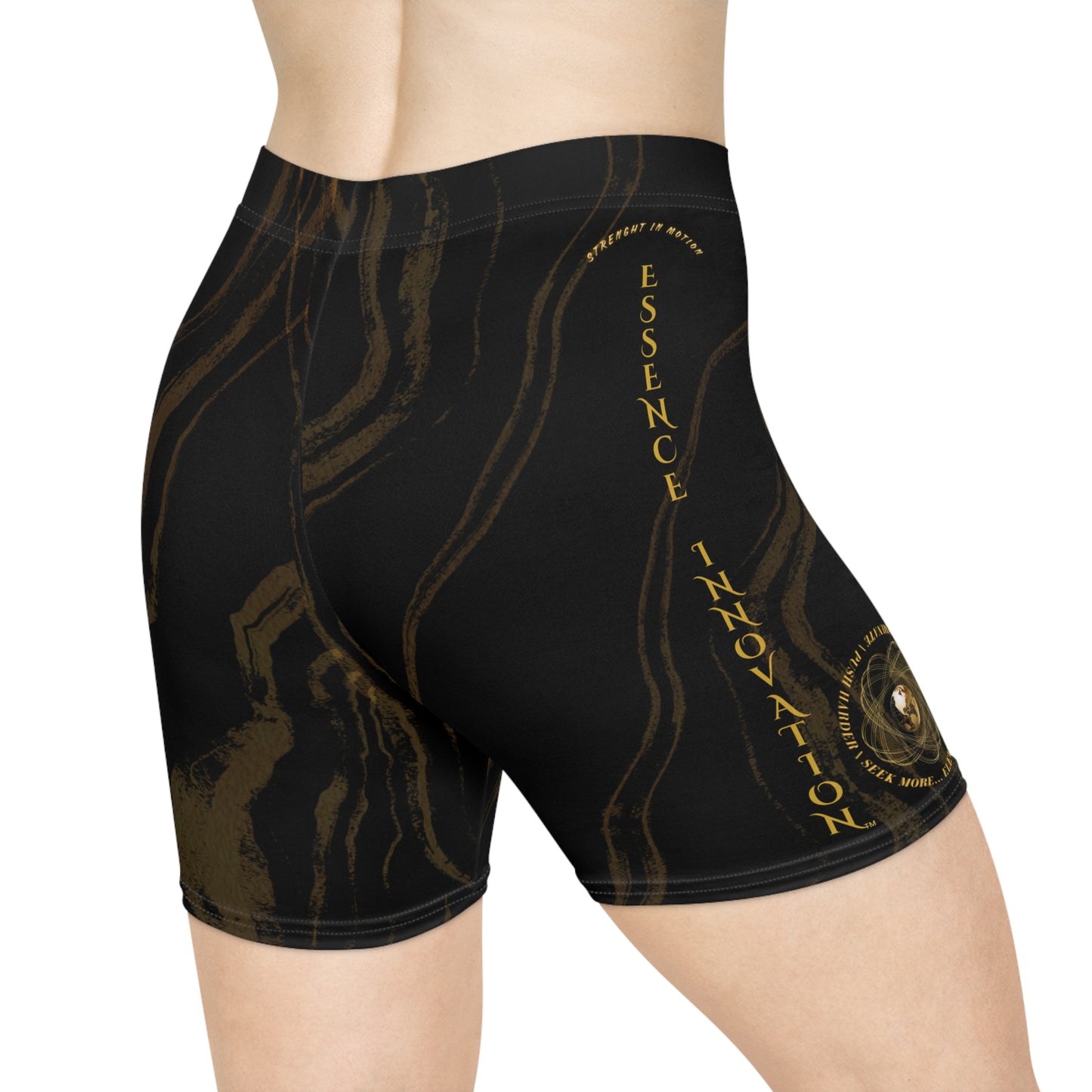 Seek More BSS VII | EI Sports Biker Shorts | Black