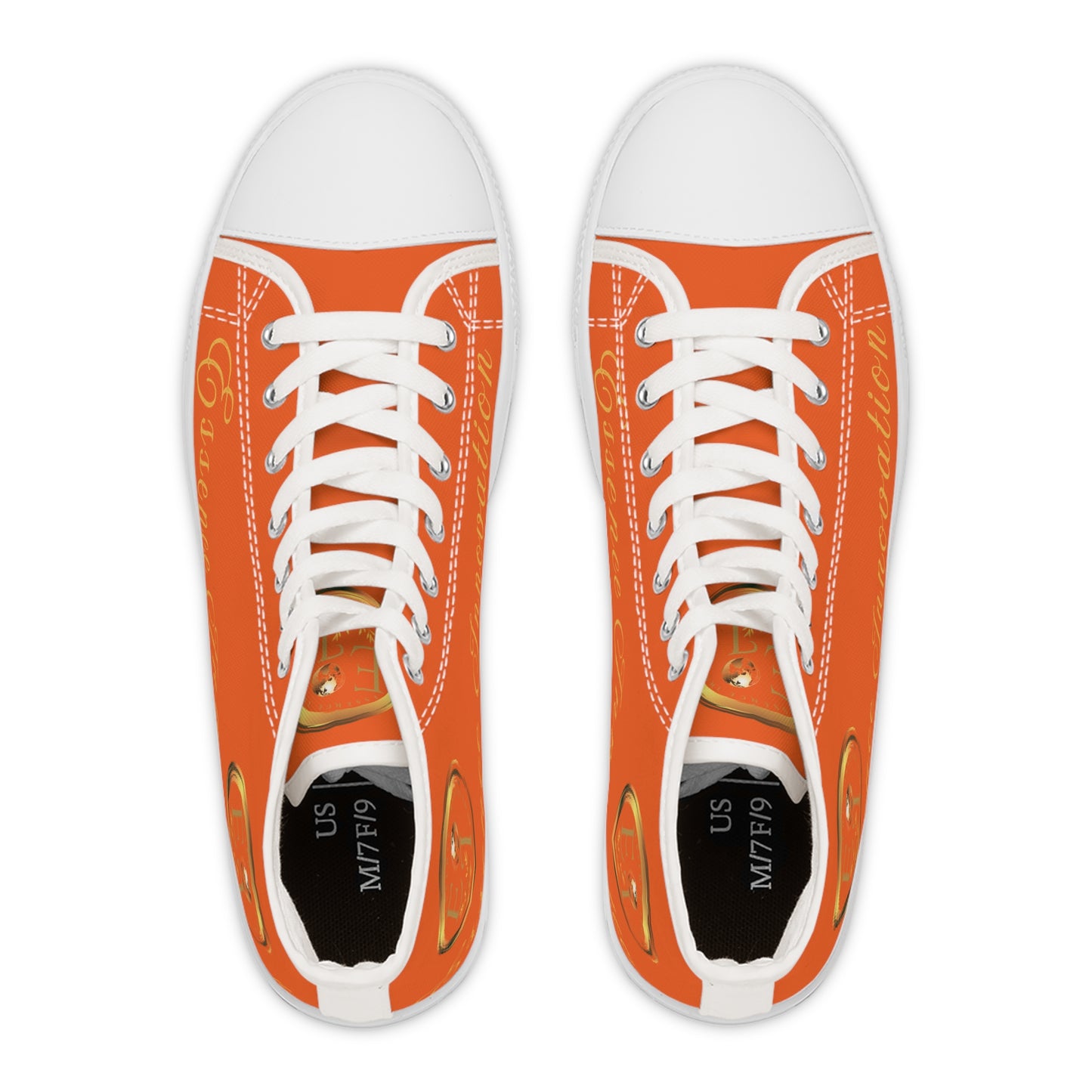 Ladies Essence Innovation Classics | Orange | White Sole HighTops