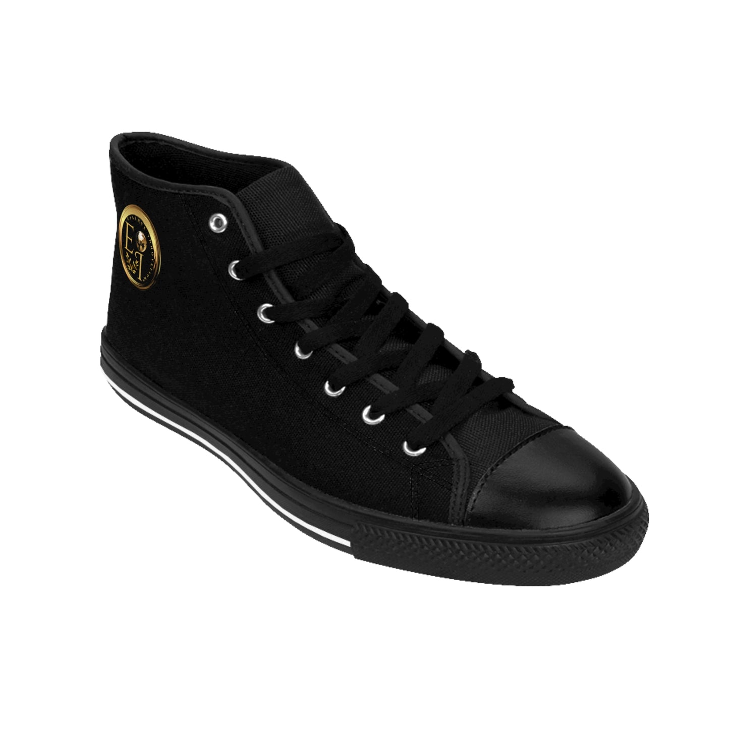 Essence Innovation Mens Streetwear | HighTop Sneakers | Black