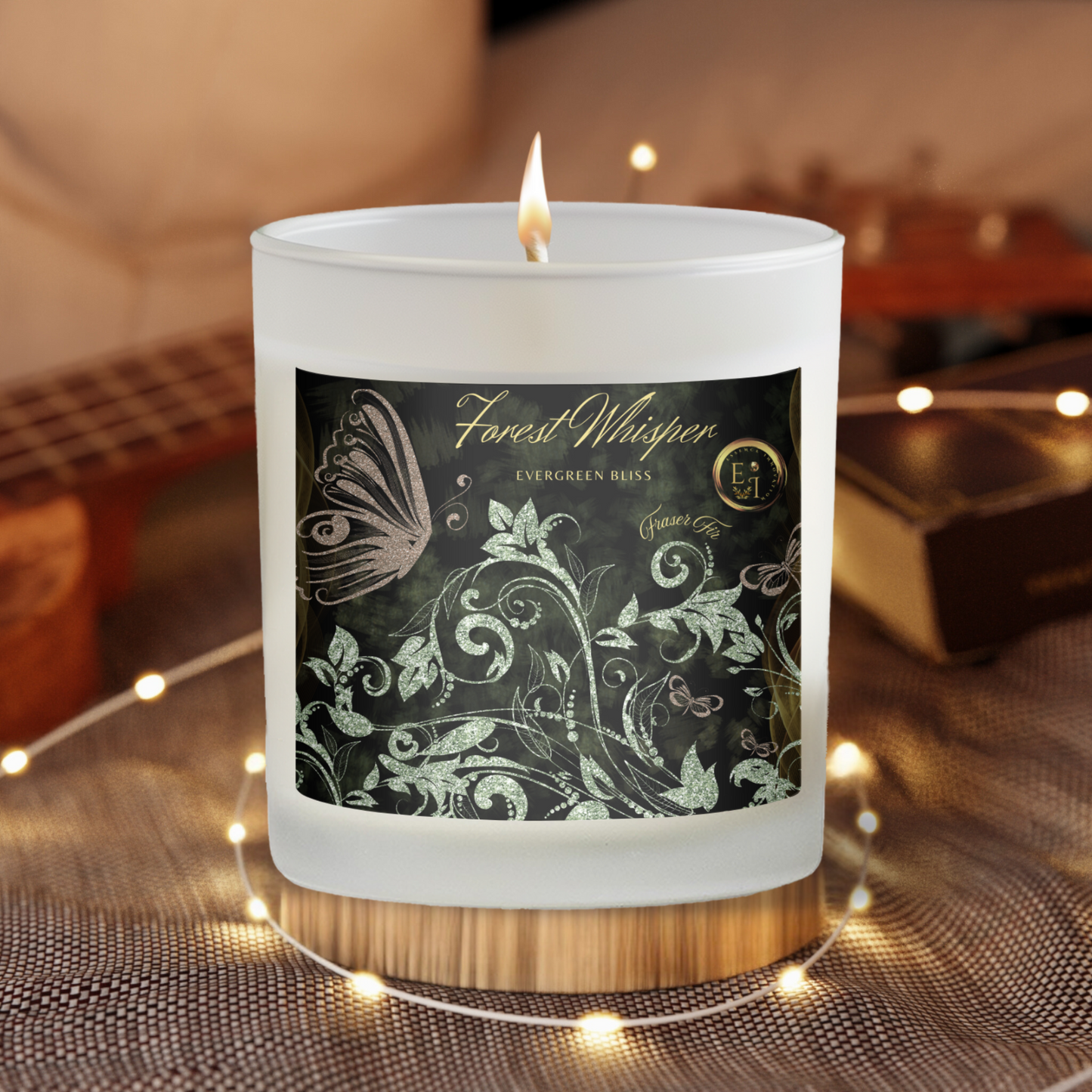 Lavender Serenity | Lavender | Luxury Frosted Candle