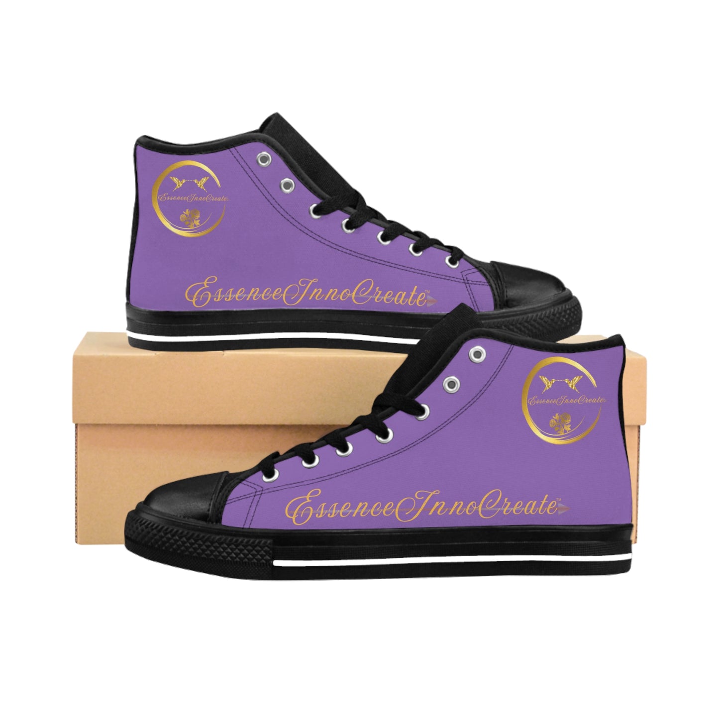 Ladies EssenceInnoCreate Streetwear | HighTop Sneakers | Light Purple
