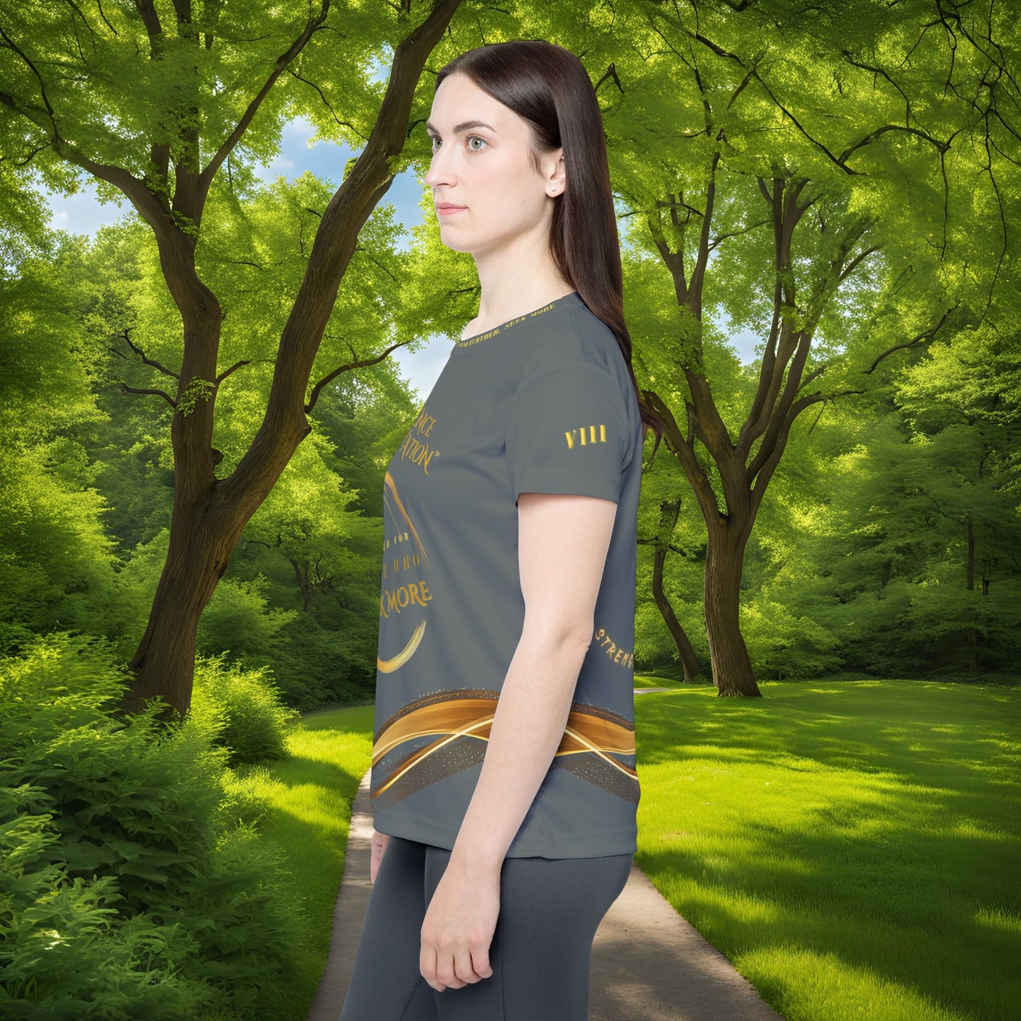 Seek More Luxe~J VIII | EI Sports Performance Jersey | Dark Grey