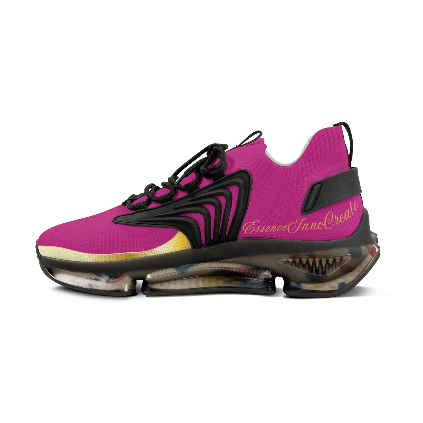 EssenceInnoCreate Pink | Men’s Black Trim Mesh Sneakers