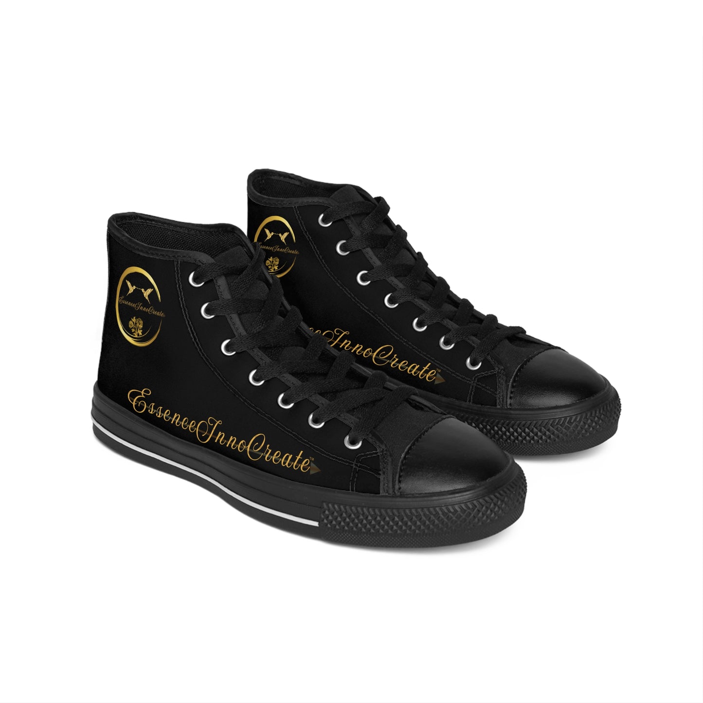 Ladies EssenceInnoCreate Streetwear | HighTop Sneakers | Black