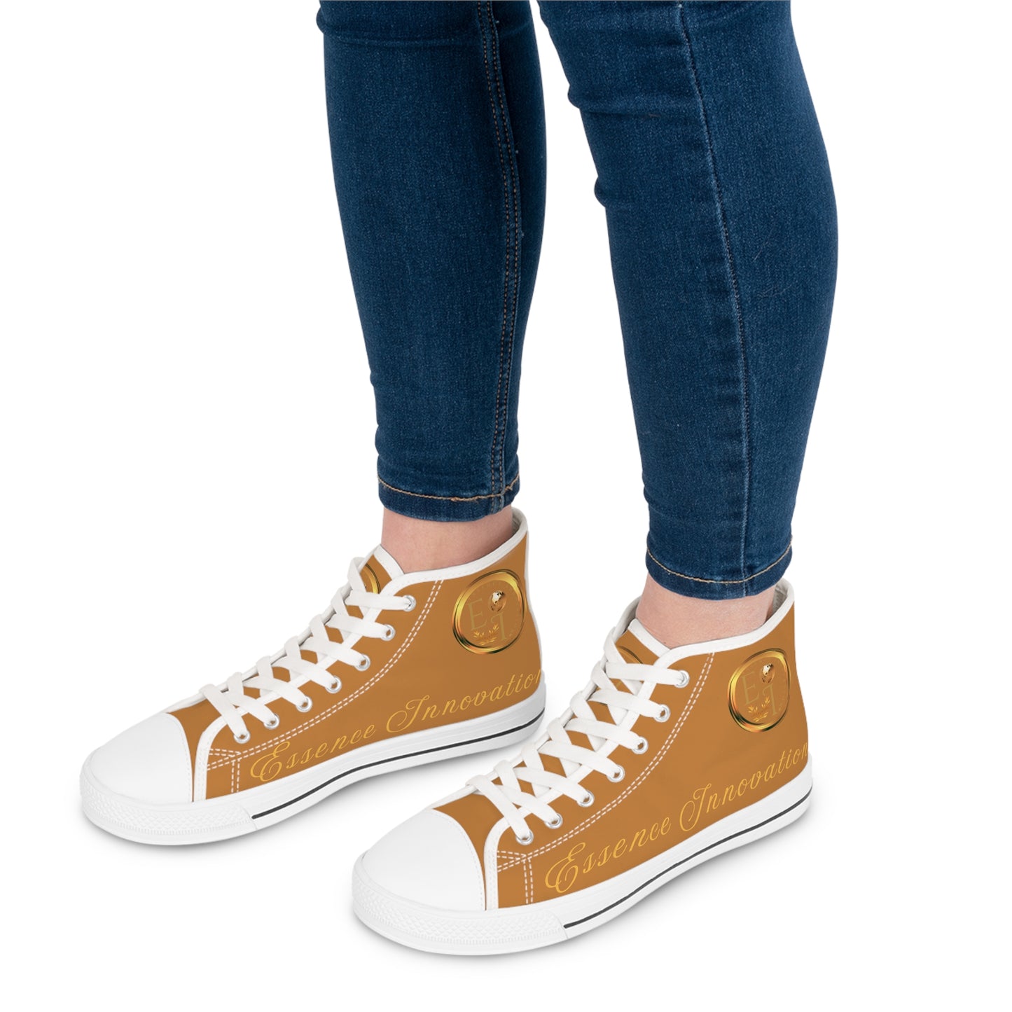 Ladies Essence Innovation Classics | Light Brown | White Sole HighTops