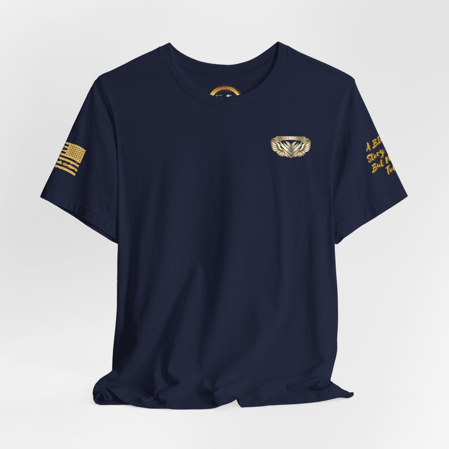Essence Navy Veteran Tee – Deep Patriotic T-Shirt