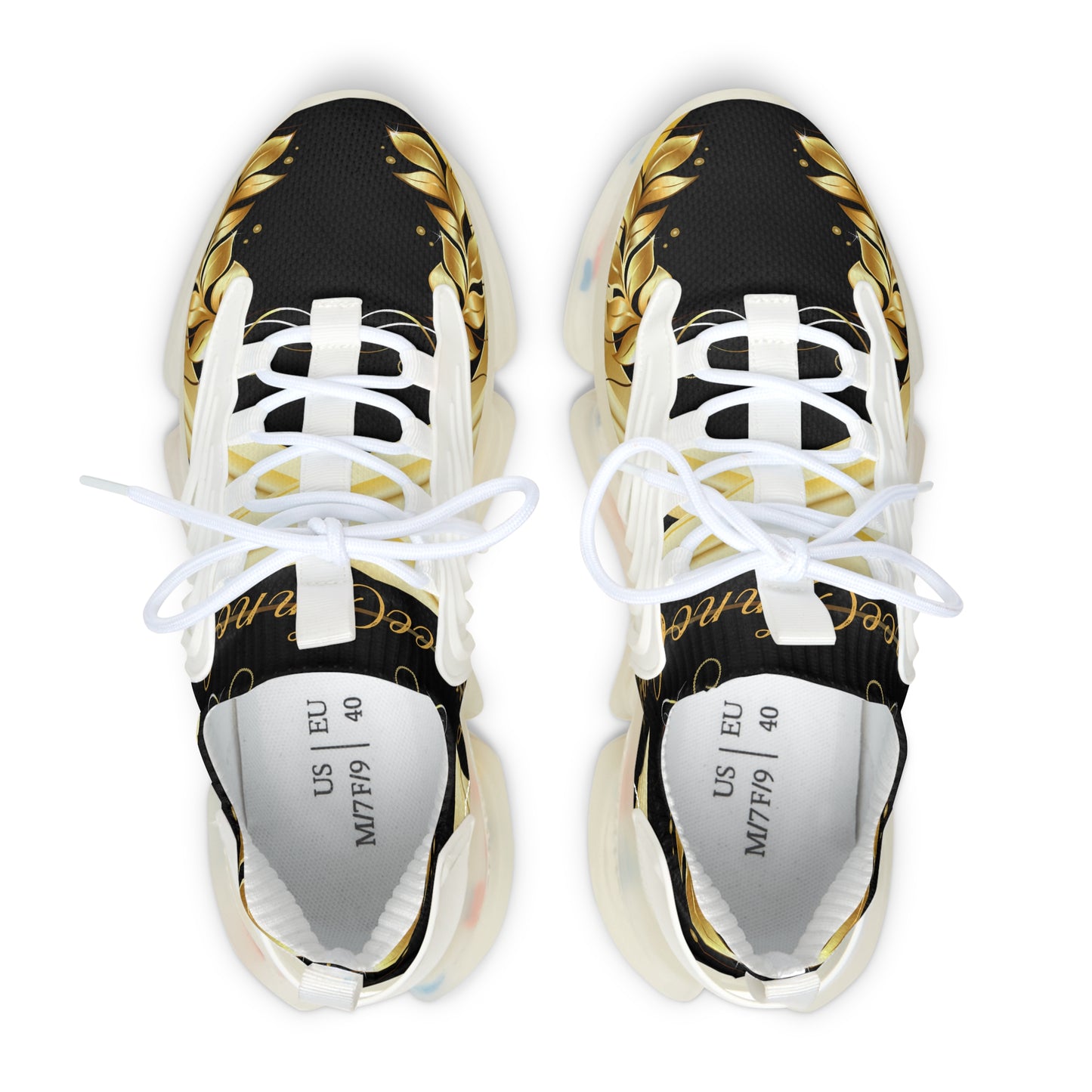 Ladies EssenceInnoCreate Luxe Lightning | Mesh Sneakers | Black