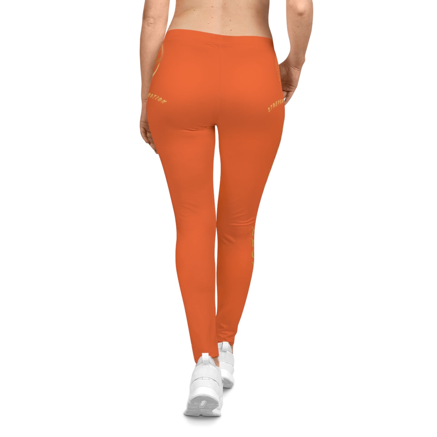 Seek More Premium XI | EI Sports Leggings | Orange