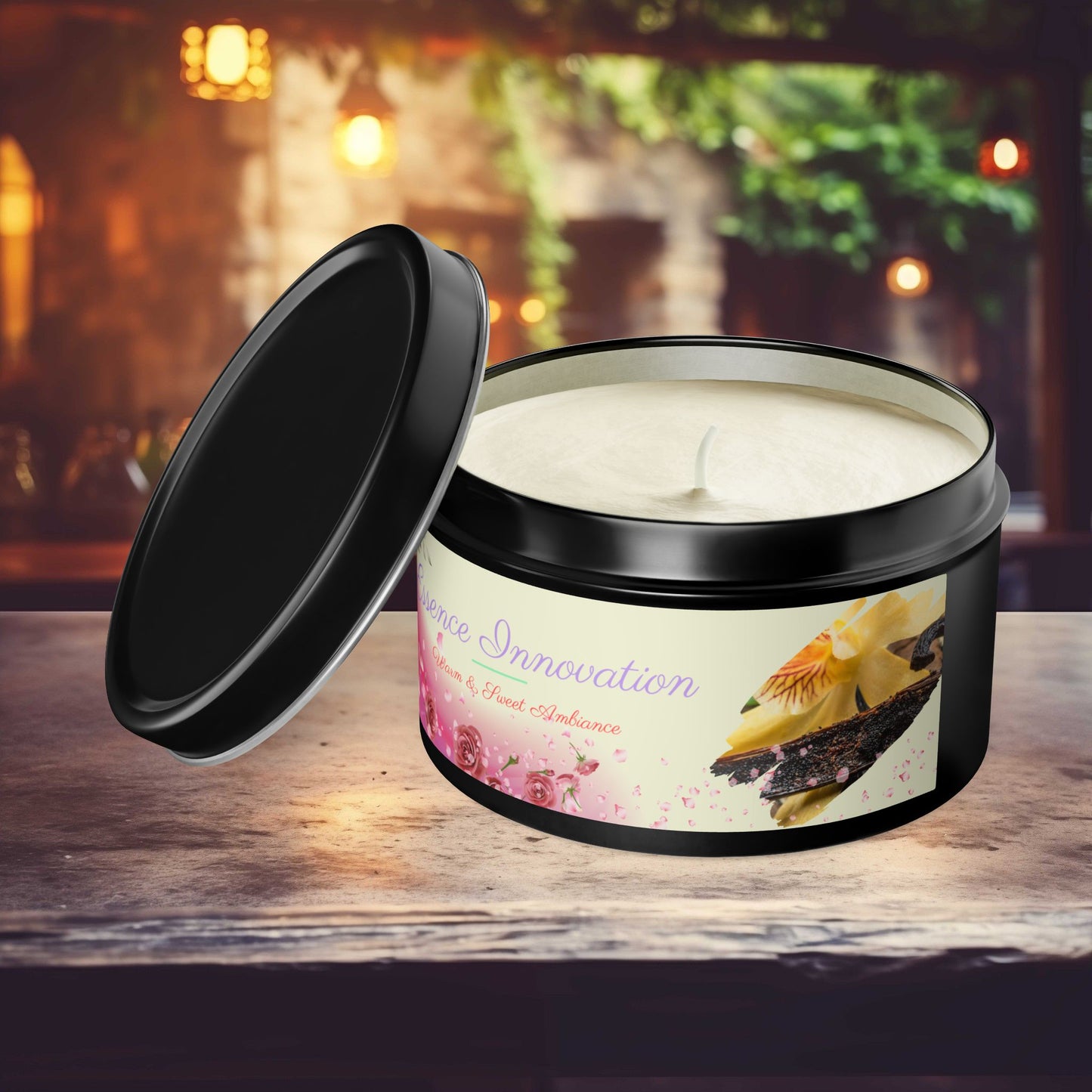 Aroma Retreat Vanilla Indulgence | Vanilla Bean Scent | 4oz, 8oz Tin