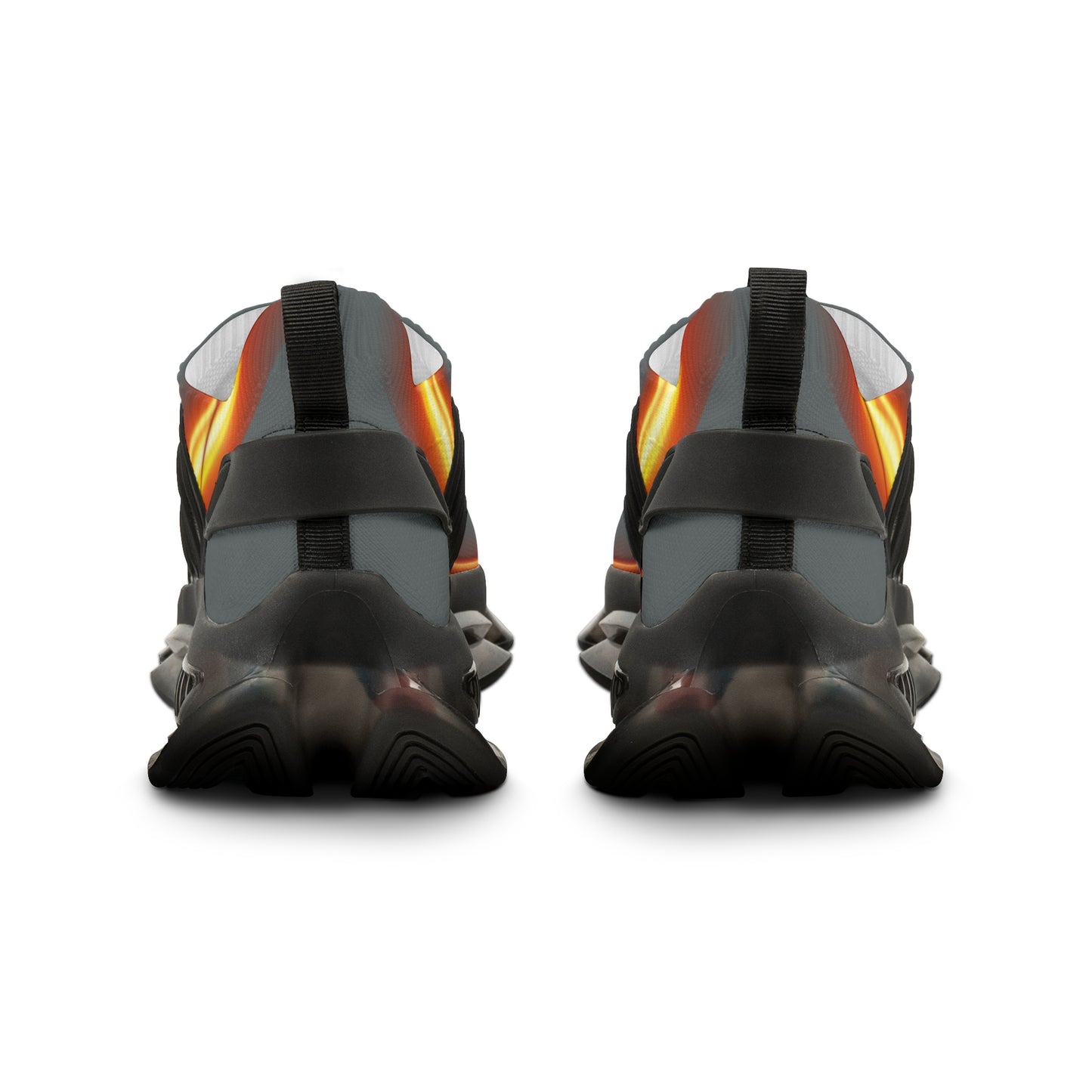 Dark Grey Trendsetter Flame Black | Men’s Performance Sneakers | Black Sole