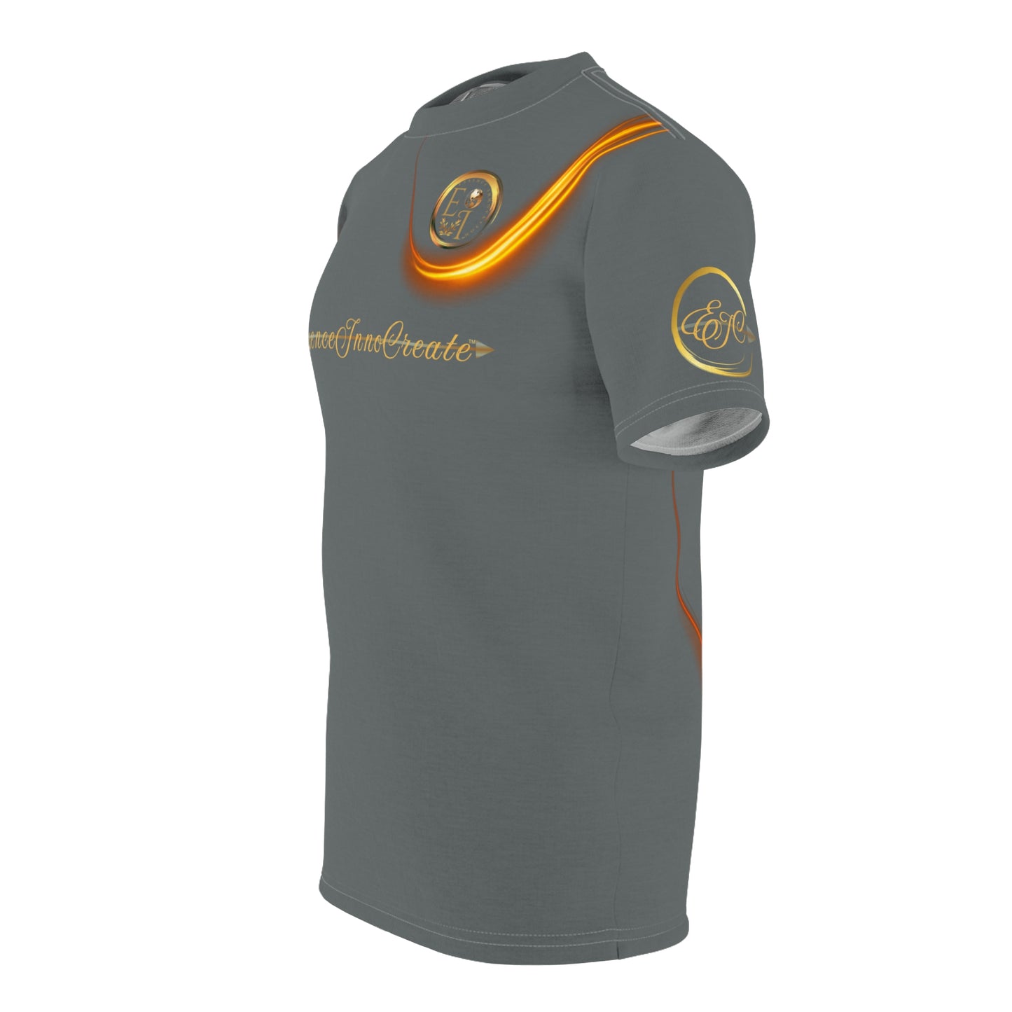 Dark Grey Trendsetters Flame Tee | EssenceInnoCreate