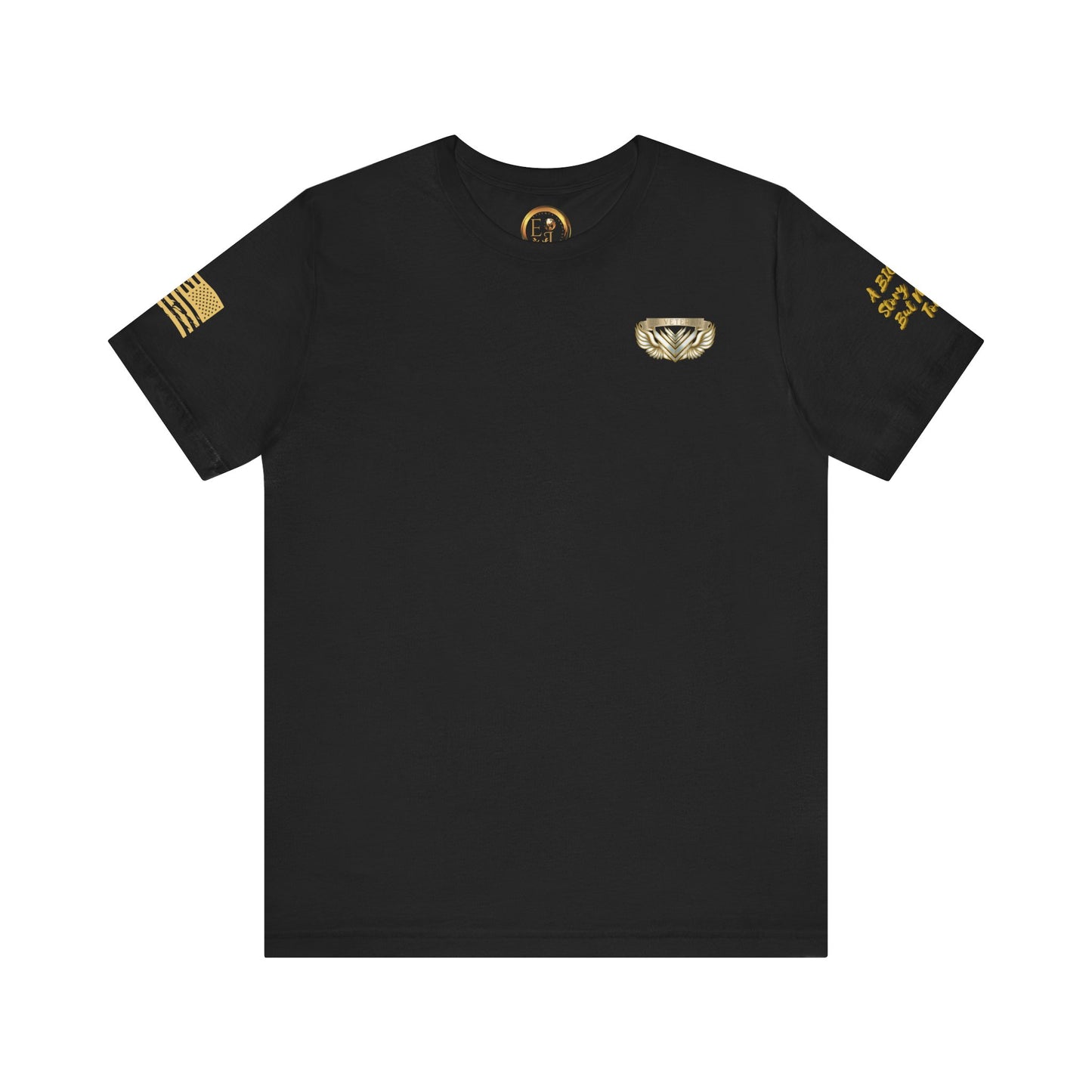 Essence Black Veteran Tee – Patriotic Shirt by Veteran-Owned Brand