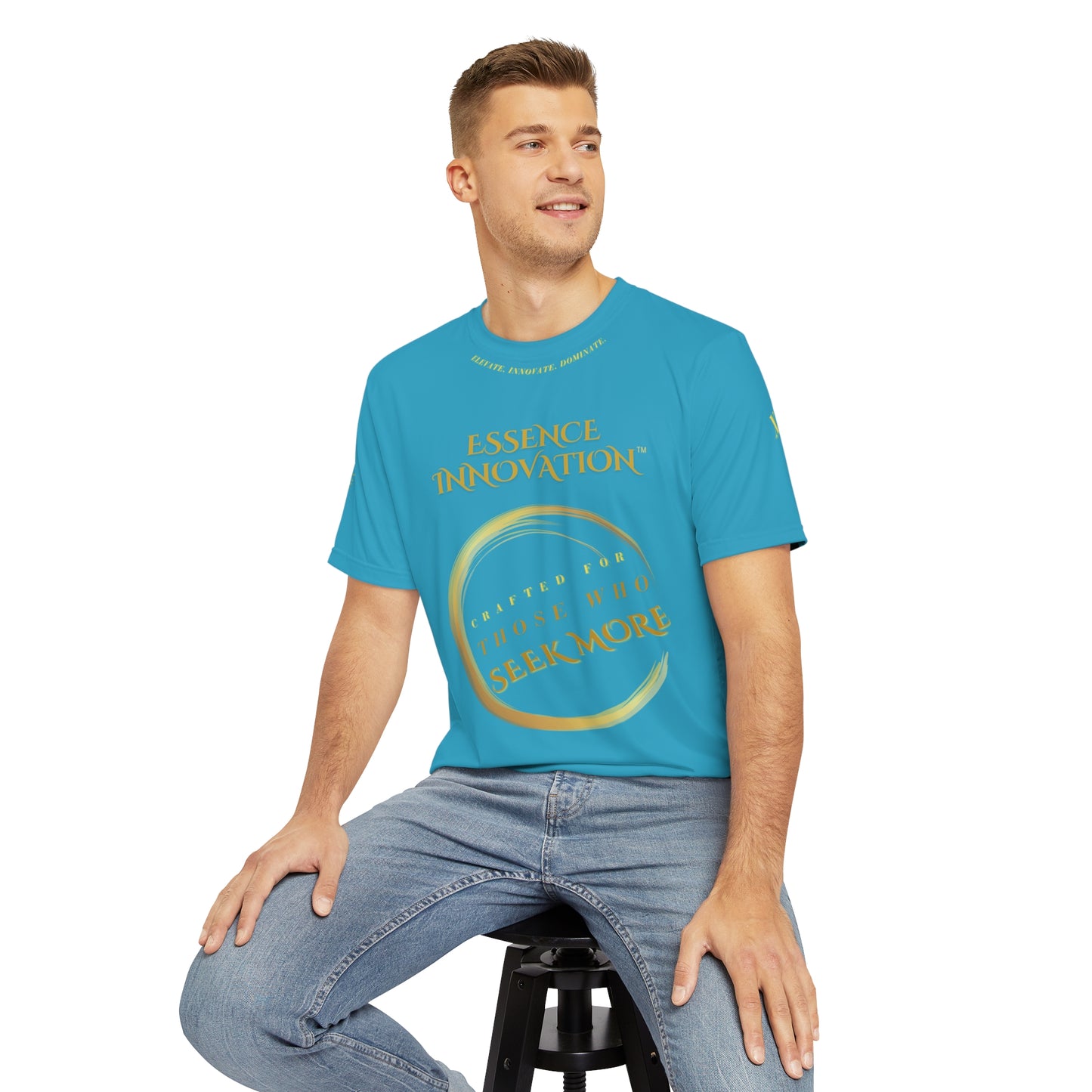 Seek More Power XV | EI Performance Tee | Turquoise