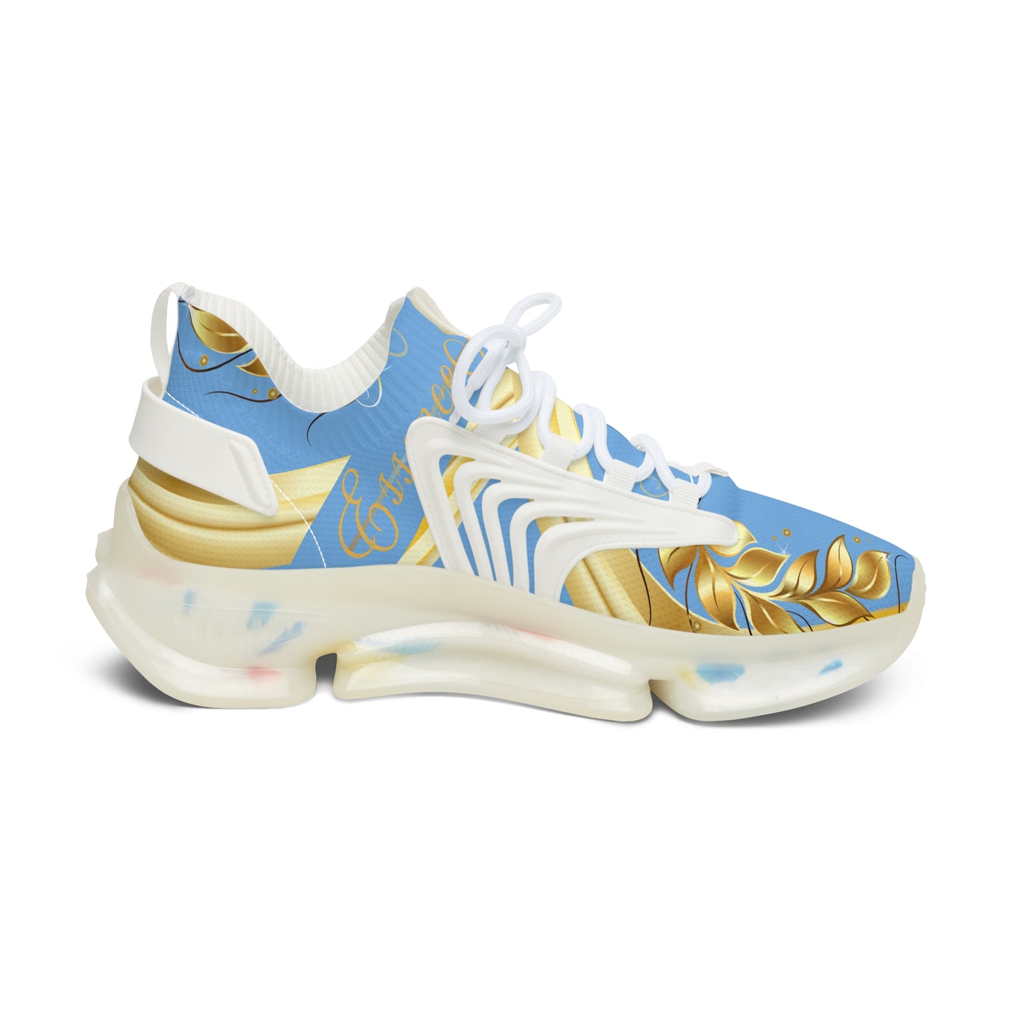 Ladies EssenceInnoCreate Luxe Lightning | Mesh Sneakers | Light Blue