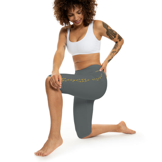 Seek More CL VIII | Capri Leggings | EI Sports | Dark Grey