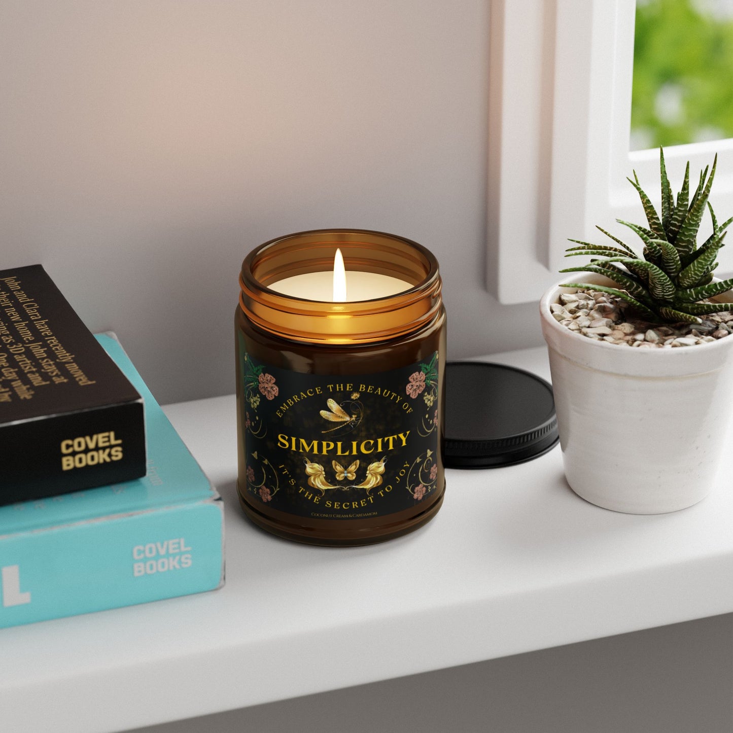 Spoken Serenity Simplicity | Coconut Cream + Cardamom | 9oz