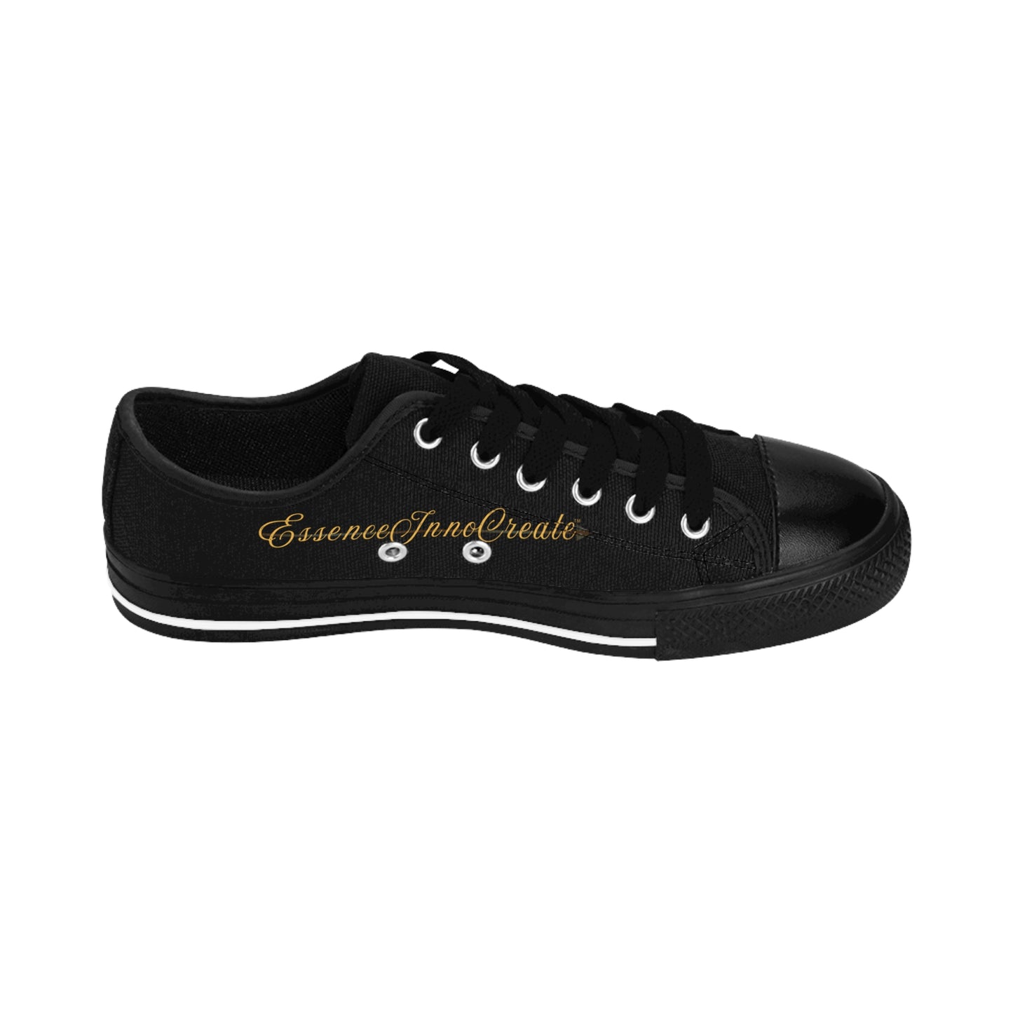 Ladies EssenceInnoCreate Streetwear | LowTop Sneakers | Black