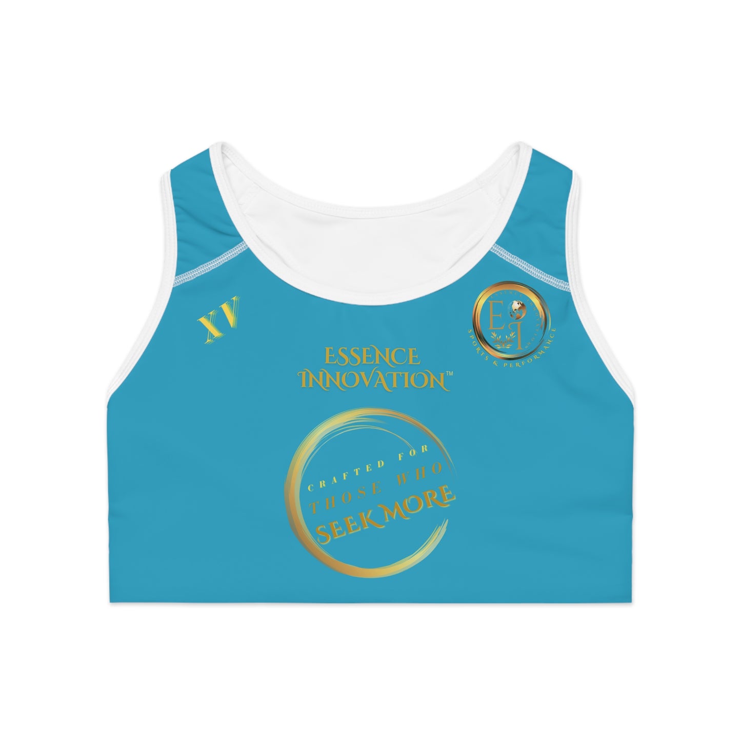 Seek More SB XV | EI Sports Bra | Turquoise