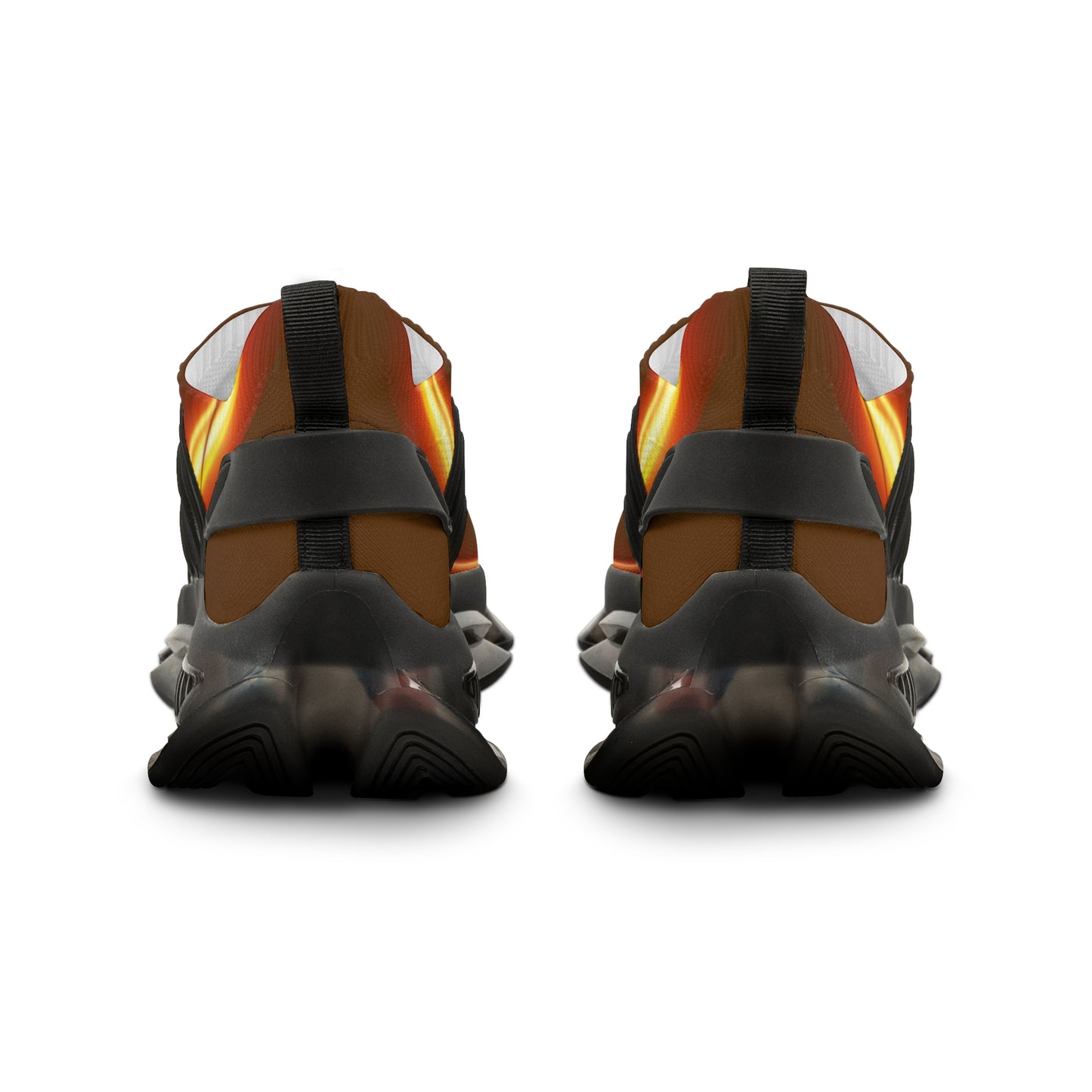 Brown Trendsetter Flame Black | Men’s Performance Sneakers | Black Sole