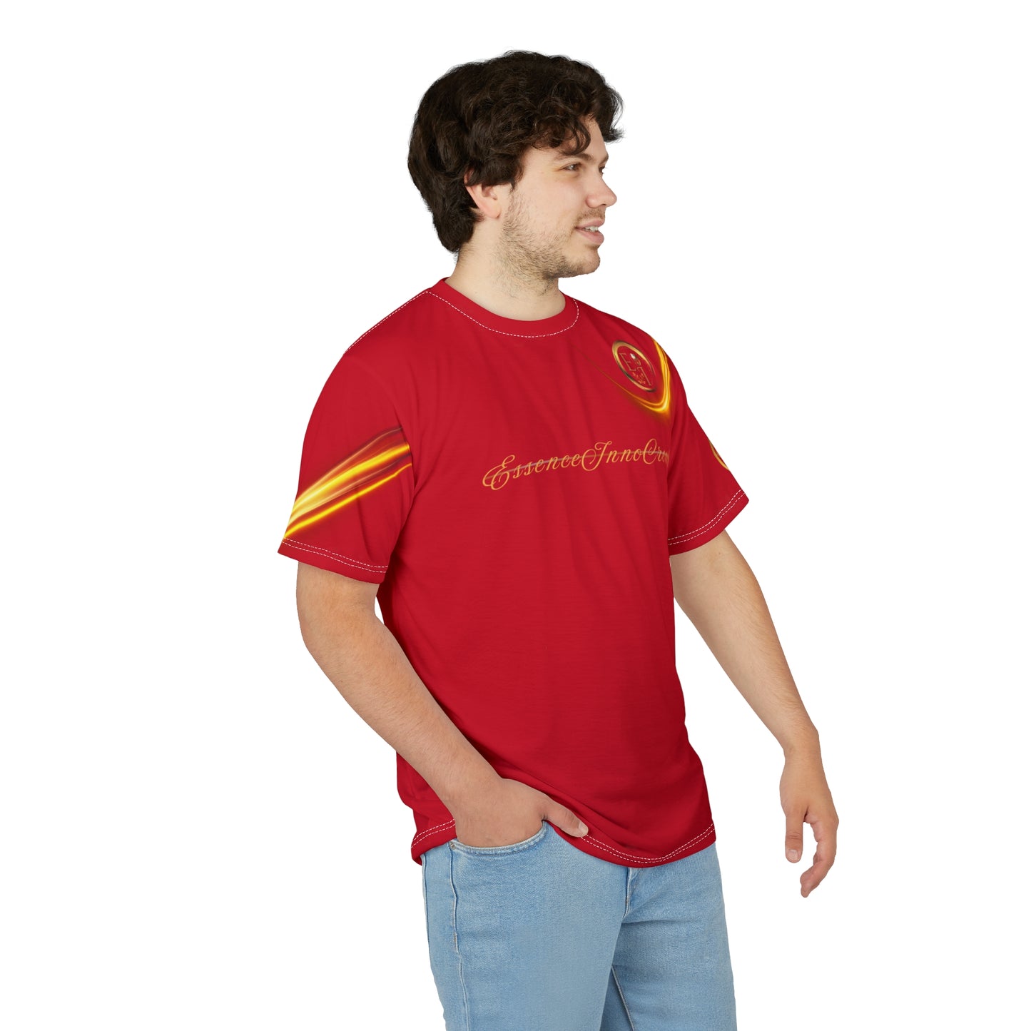 Dark Red Trendsetters Flame Tee | EssenceInnoCreate