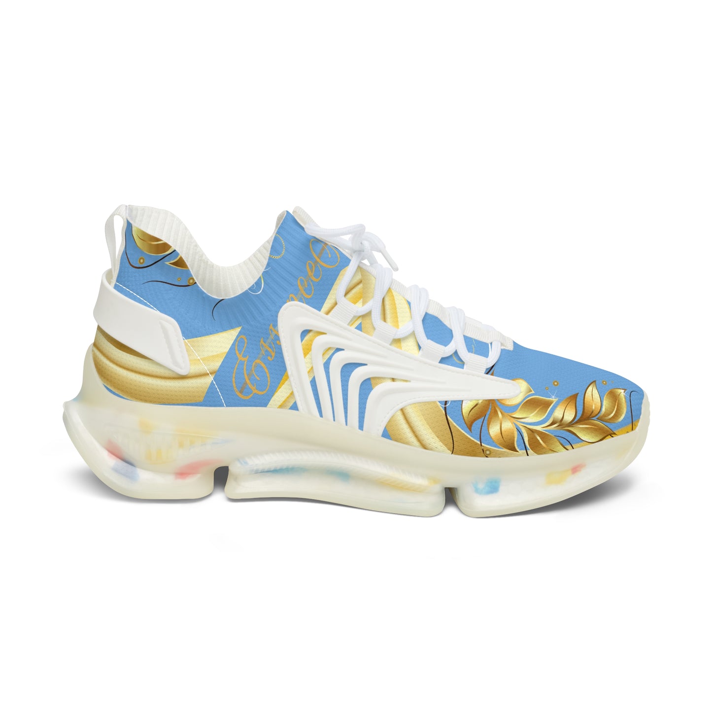 Ladies EssenceInnoCreate Luxe Lightning | Mesh Sneakers | Light Blue