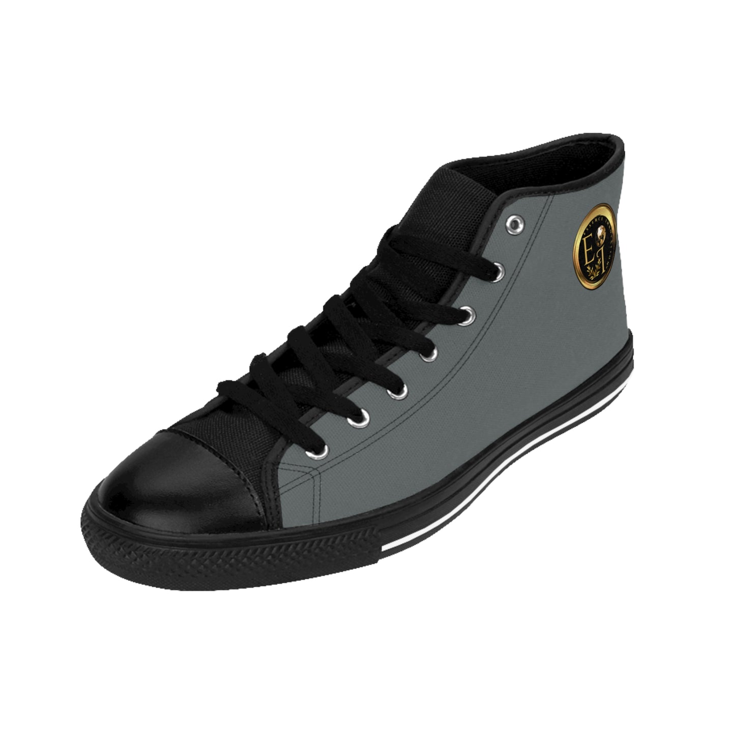 Essence Innovation Mens Streetwear | HighTop Sneakers | Dark Grey