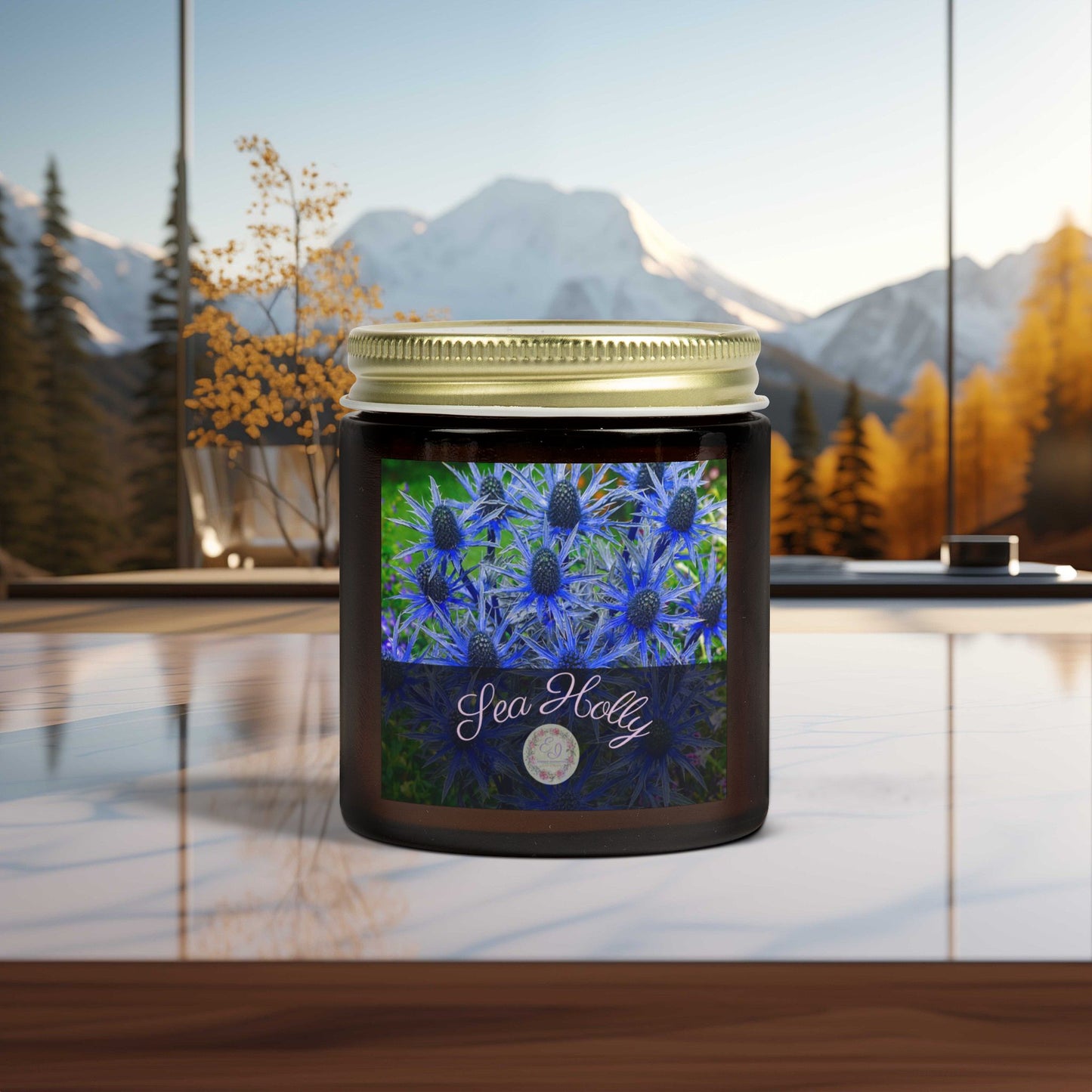 Fragrant Flower | Tidesong Candle | Sea Holly | 4oz, 9oz