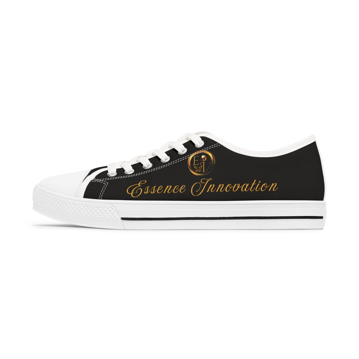 Ladies Essence Innovation Classics | Black | White Sole LowTops