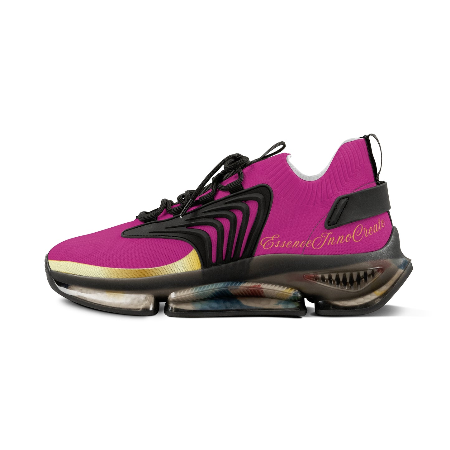 EssenceInnoCreate Pink | Men’s Black Trim Mesh Sneakers