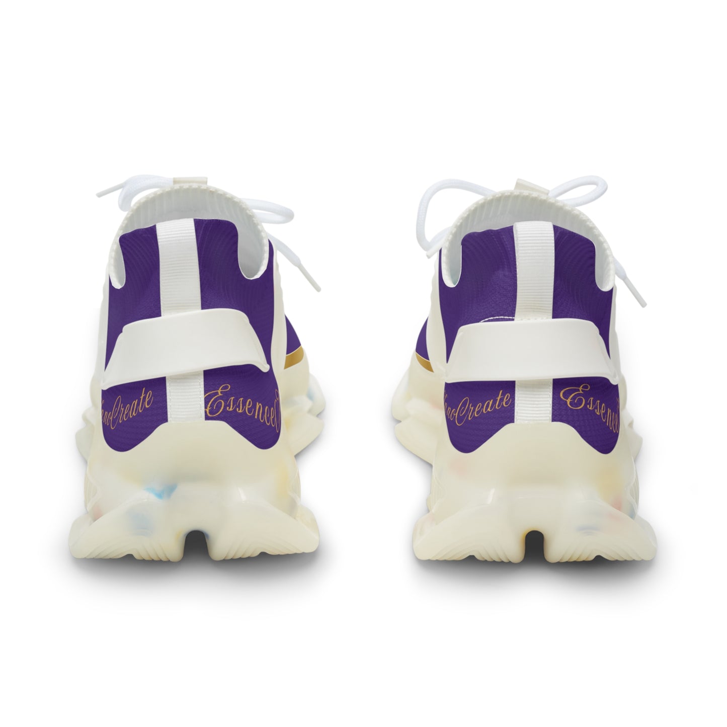 EssenceInnoCreate Purple | Men’s White Trim Mesh Sneakers