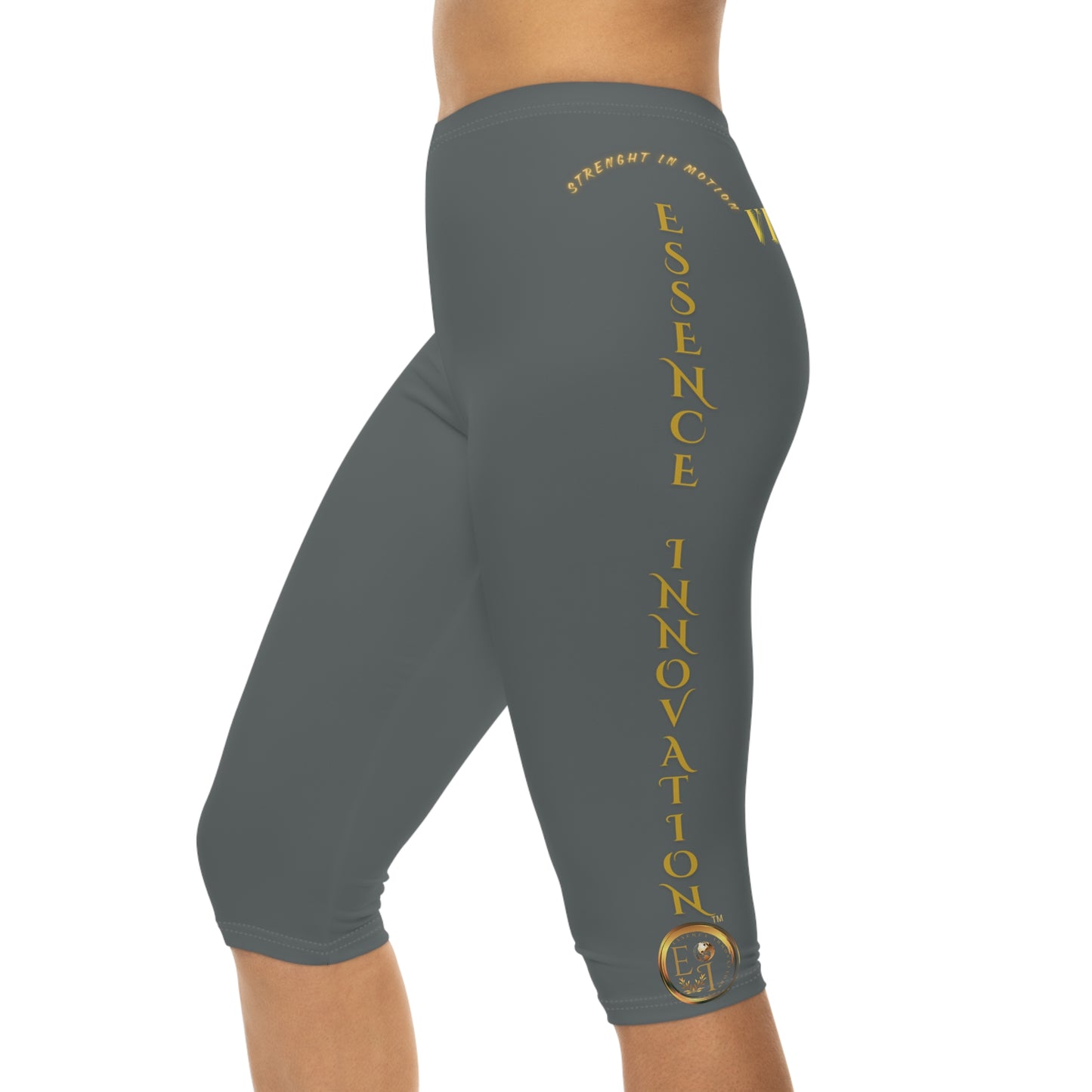Seek More CL VIII | Capri Leggings | EI Sports | Dark Grey