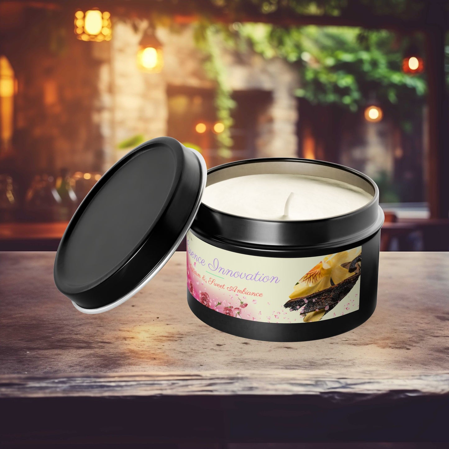 Aroma Retreat Vanilla Indulgence | Vanilla Bean Scent | 4oz, 8oz Tin