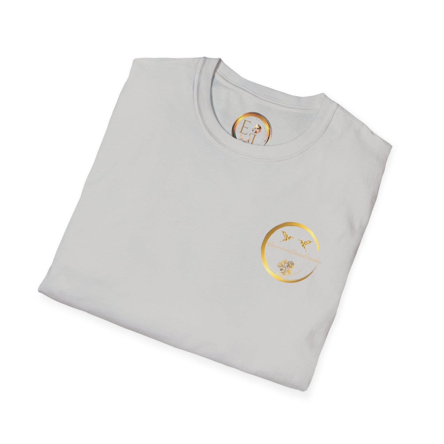 Ice Grey Softstyle Tee | EssenceInnoCreate | Unisex Streetwear