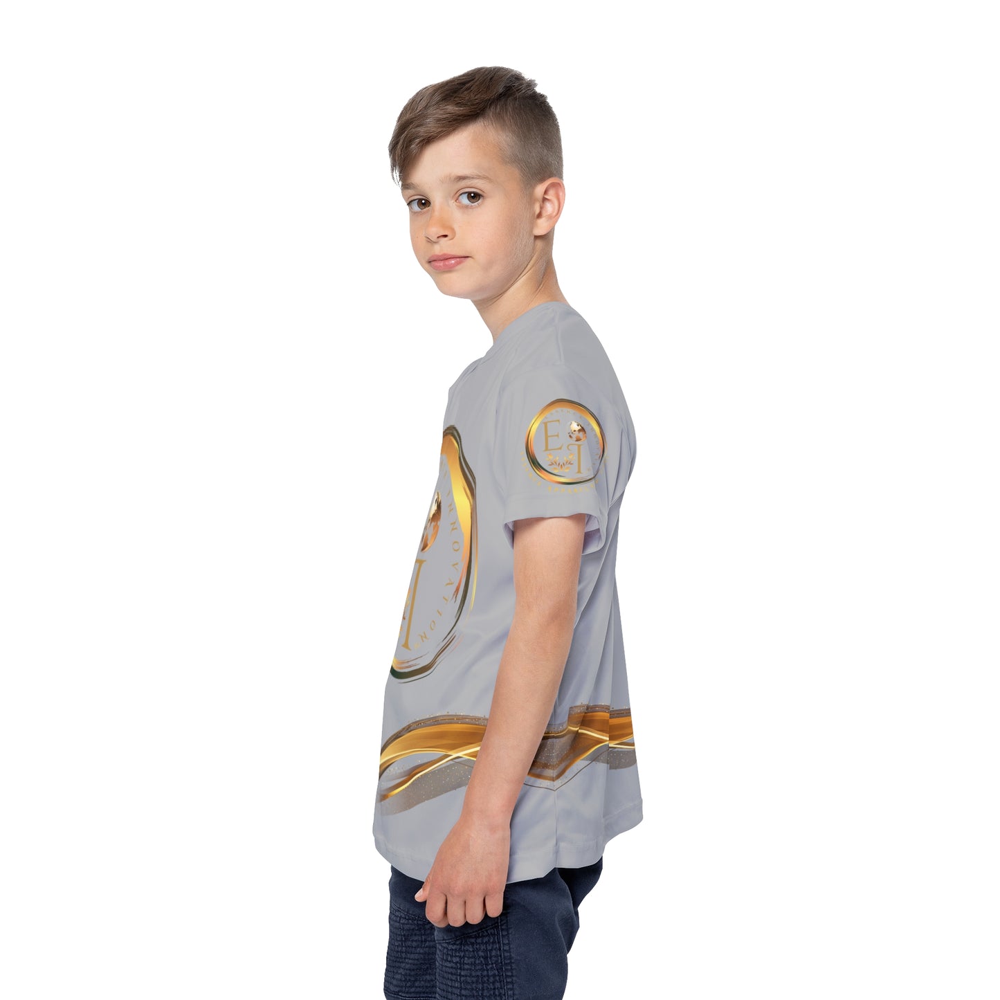 Essence Elite Youth LVIII | Elite Sports Jersey | Boys Light Grey