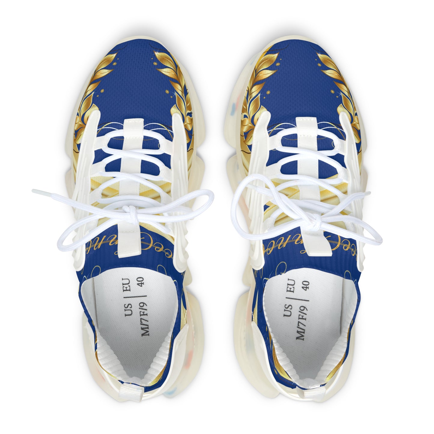 Ladies EssenceInnoCreate Luxe Lightning | Mesh Sneakers | Dark Blue