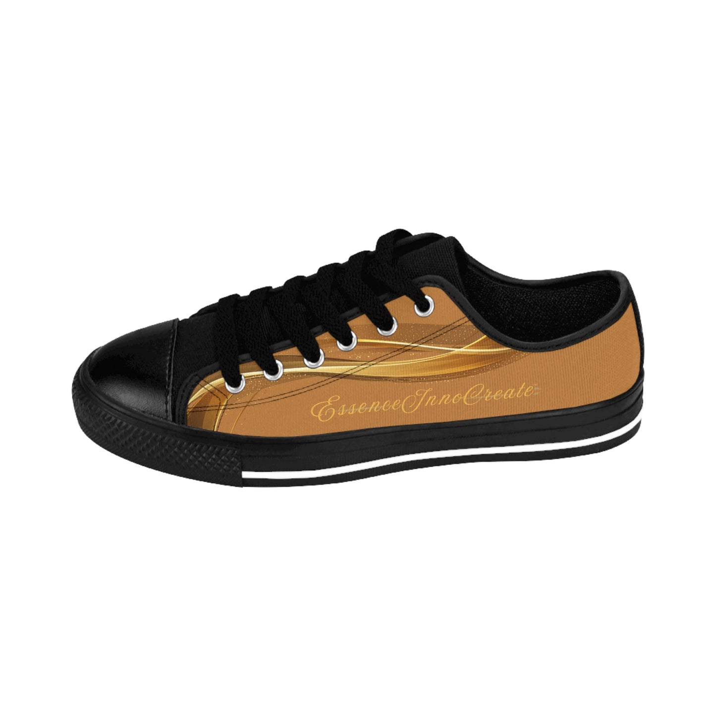 Ladies EssenceInnoCreate Striped | LowTop Sneakers | Light Brown
