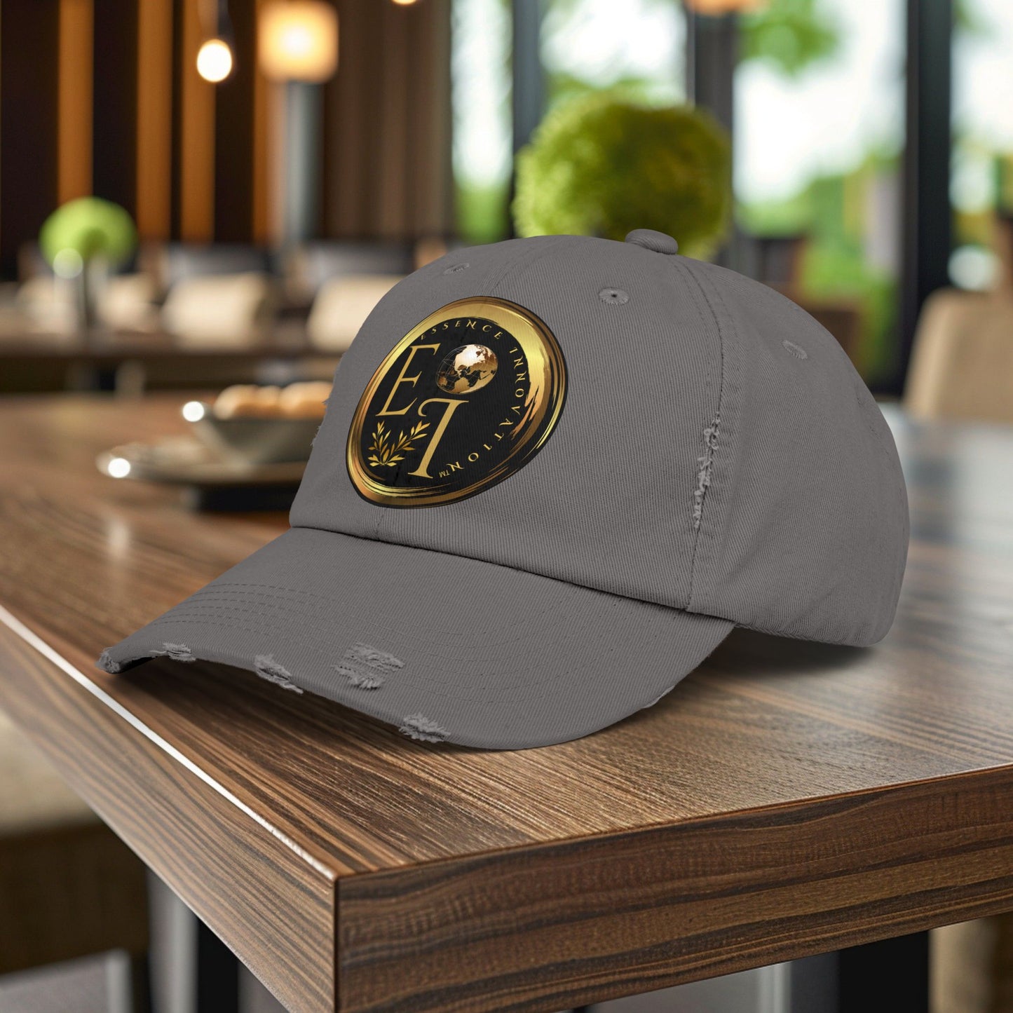 Essence Innovation Nickel Gray | Distressed Cap