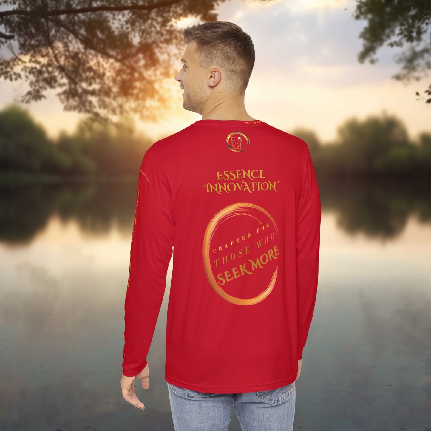 Seek More Performance X | EI Sports Long Sleeve | Dark Red