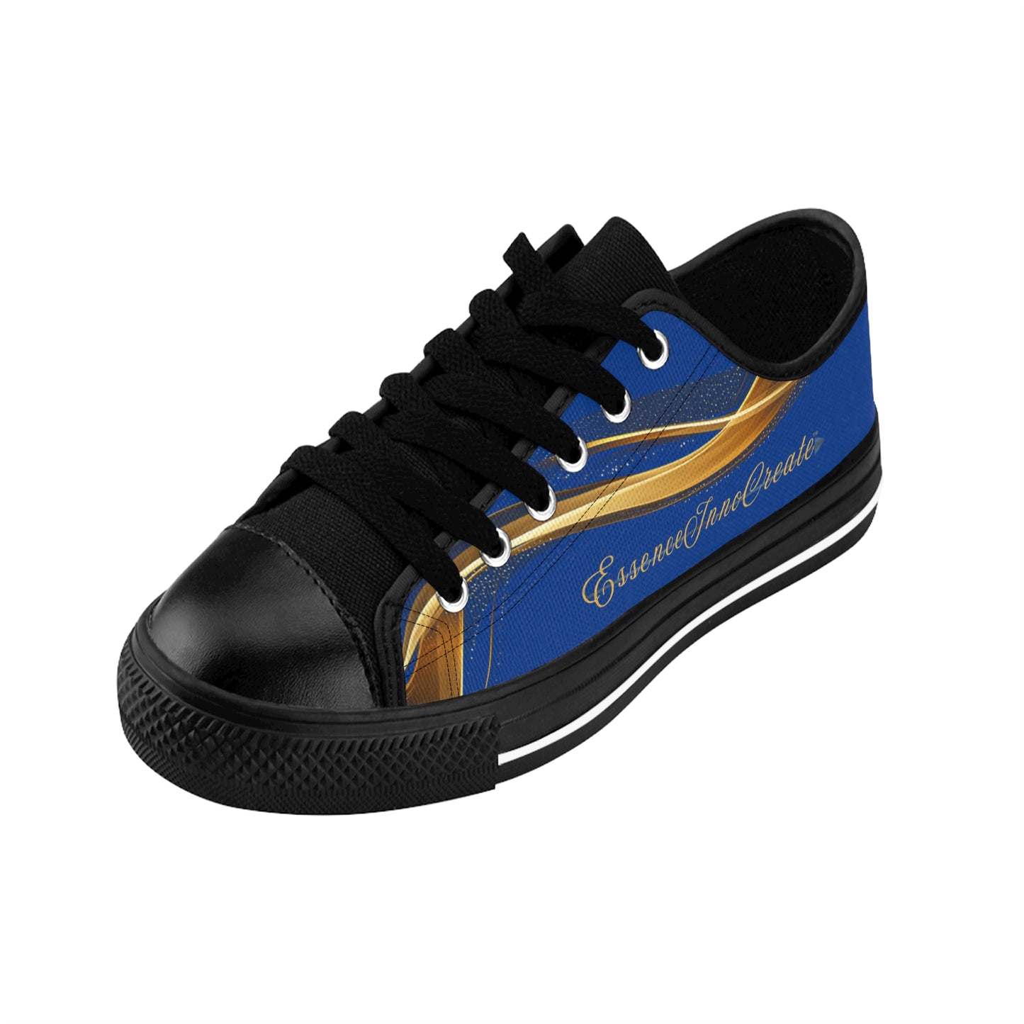 Ladies EssenceInnoCreate Striped | LowTop Sneakers | Dark Blue