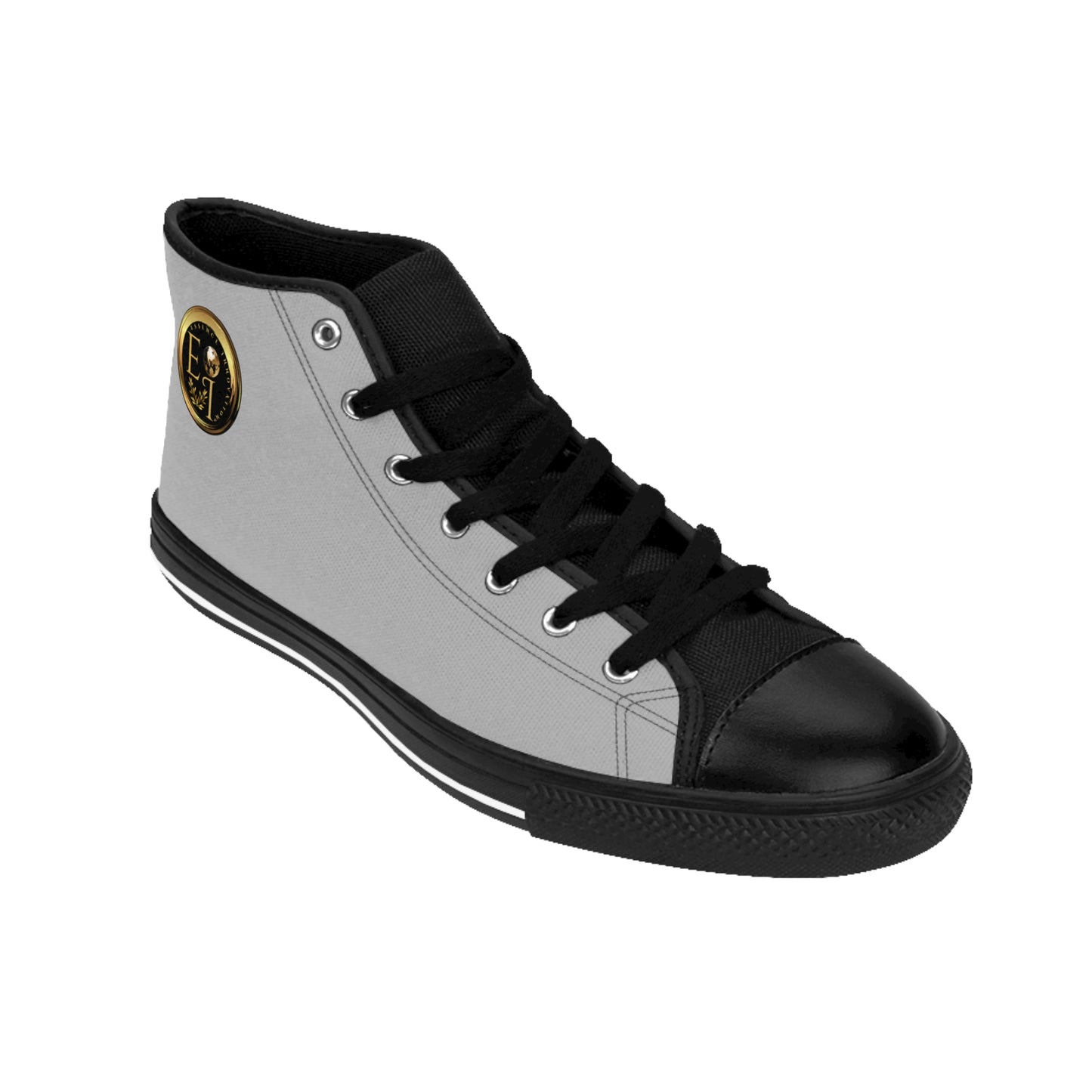 Essence Innovation Mens Streetwear | HighTop Sneakers | Light Grey